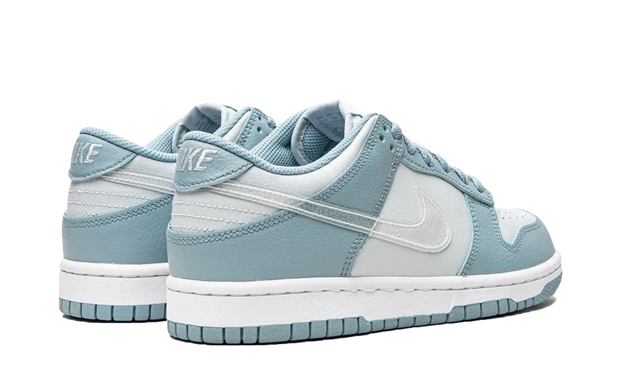 Nike Dunk Low (GS) 'Clear Blue Swoosh'