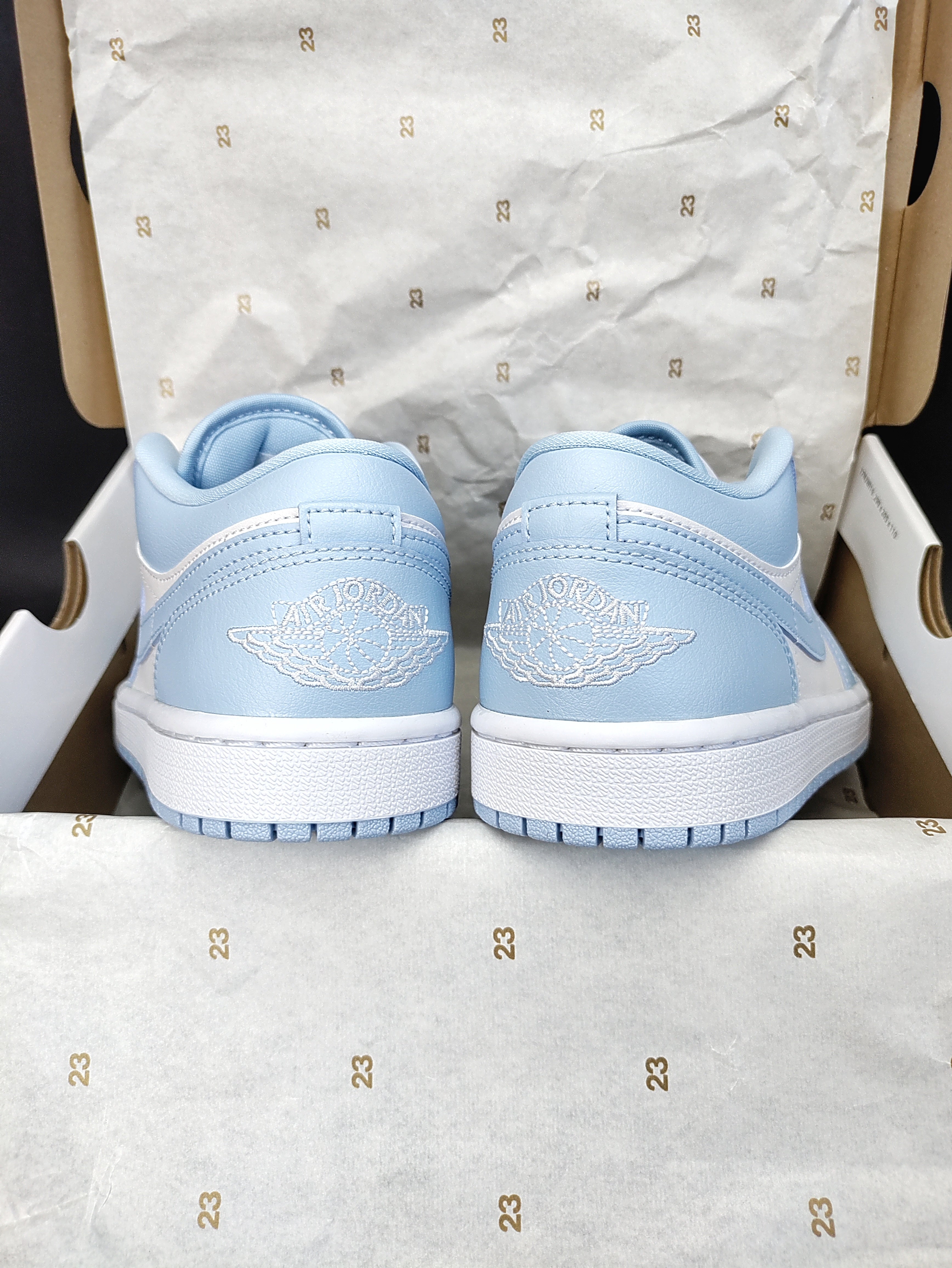 Air Jordan 1 Low 'White/Ice Blue'