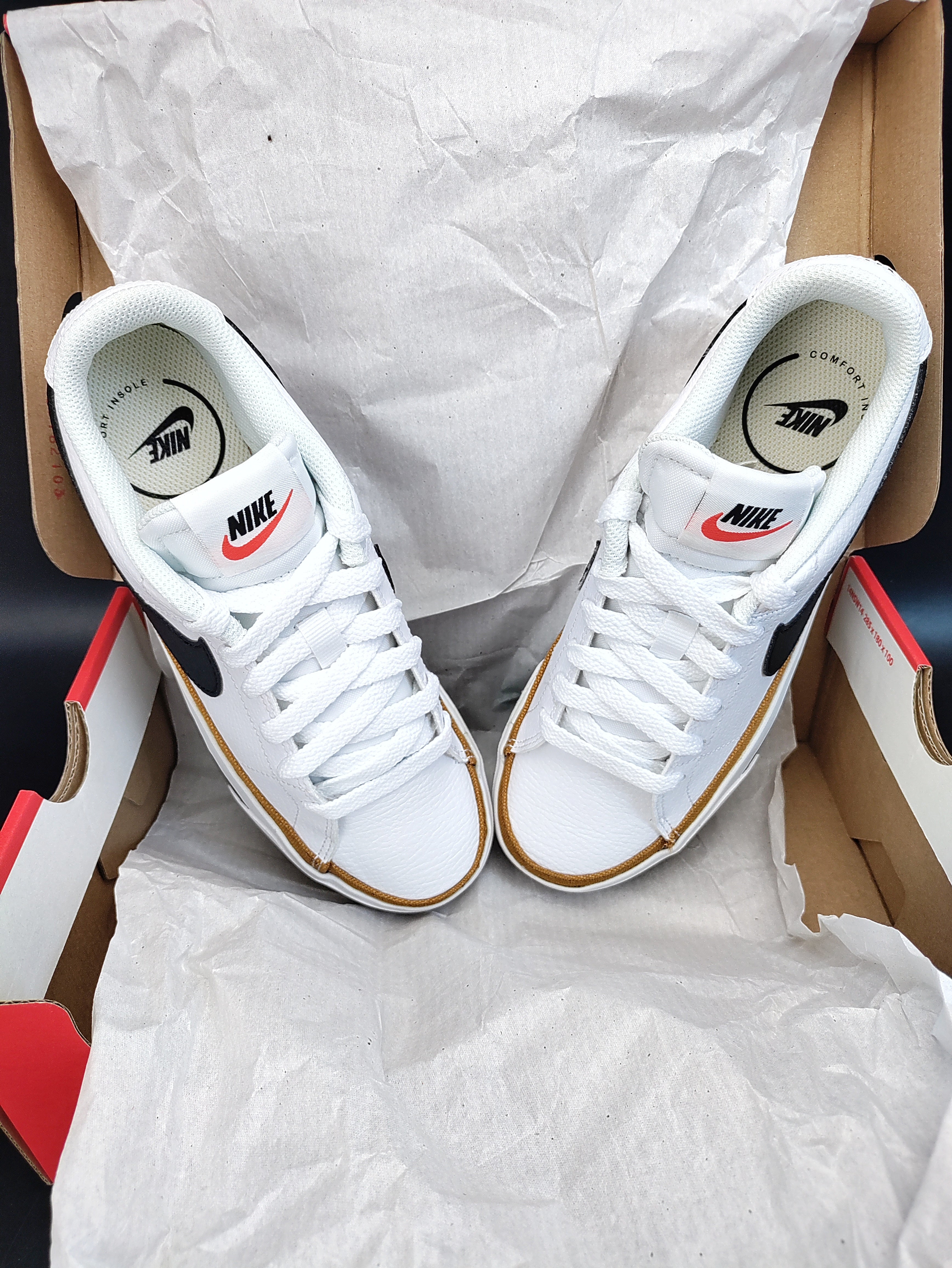 Nike Court Legacy 'White/Desert Ochre'