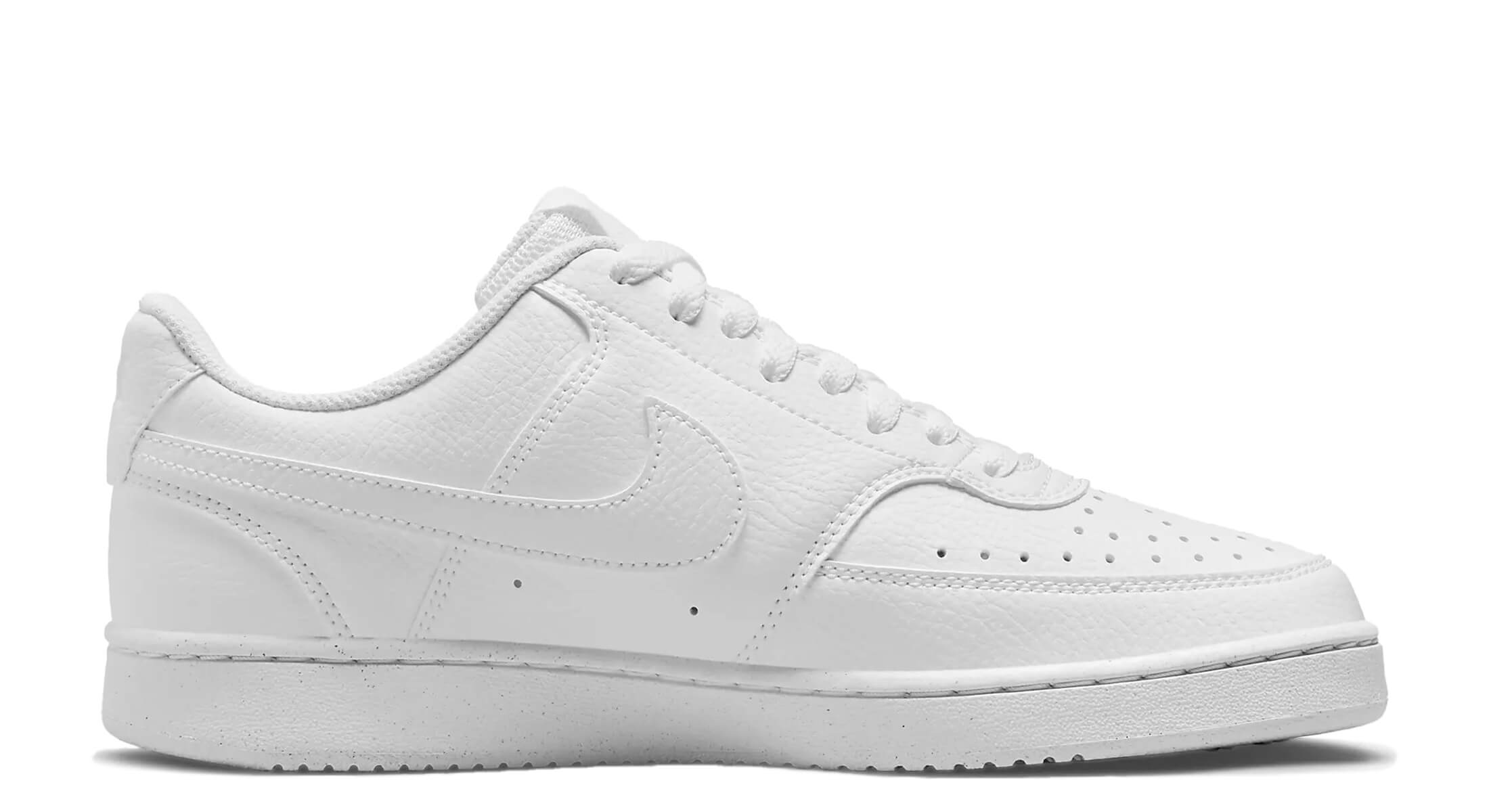 Nike Court Vision Low Next Nature ’Triple White' (W)