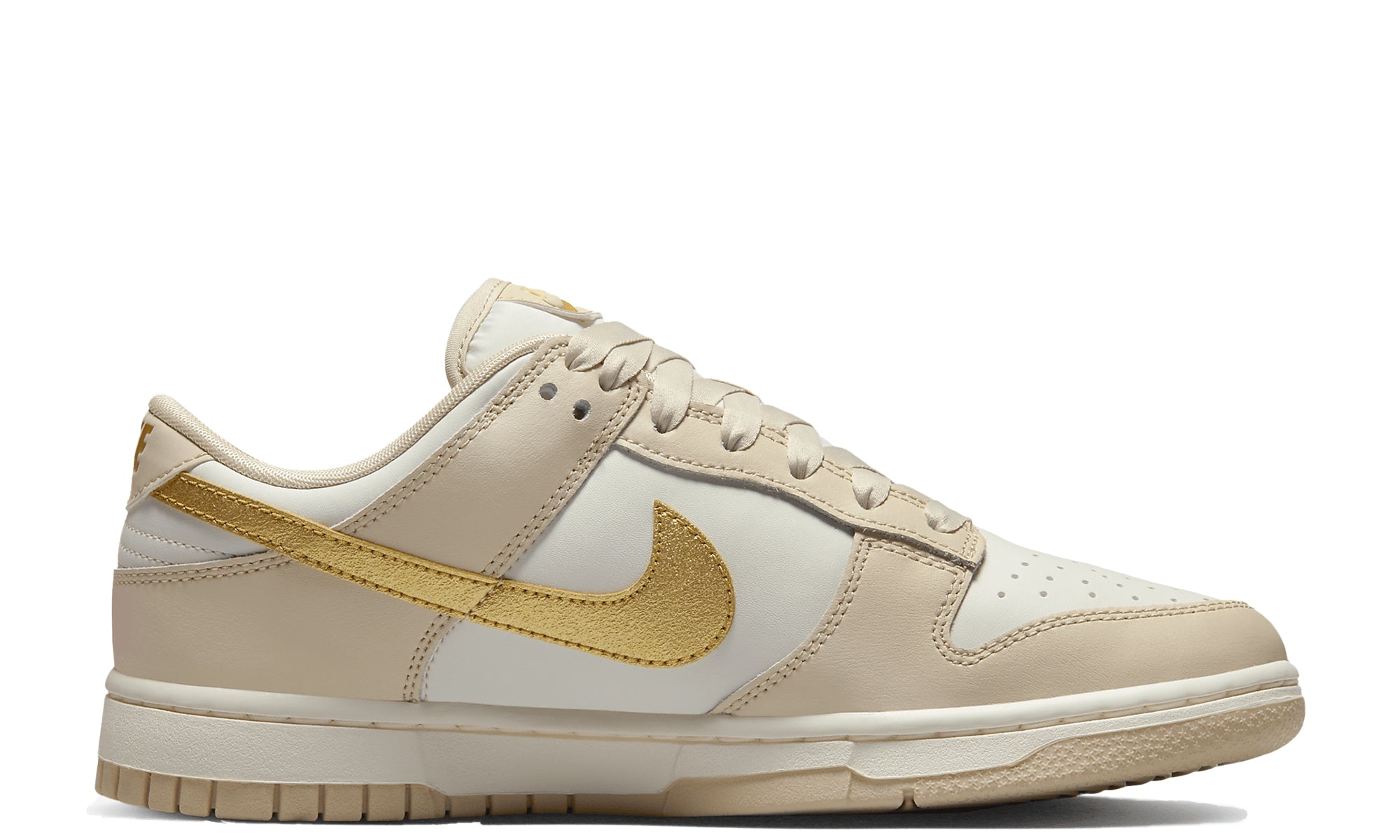 Nike Dunk Low 'Phantom/Metallic Gold'
