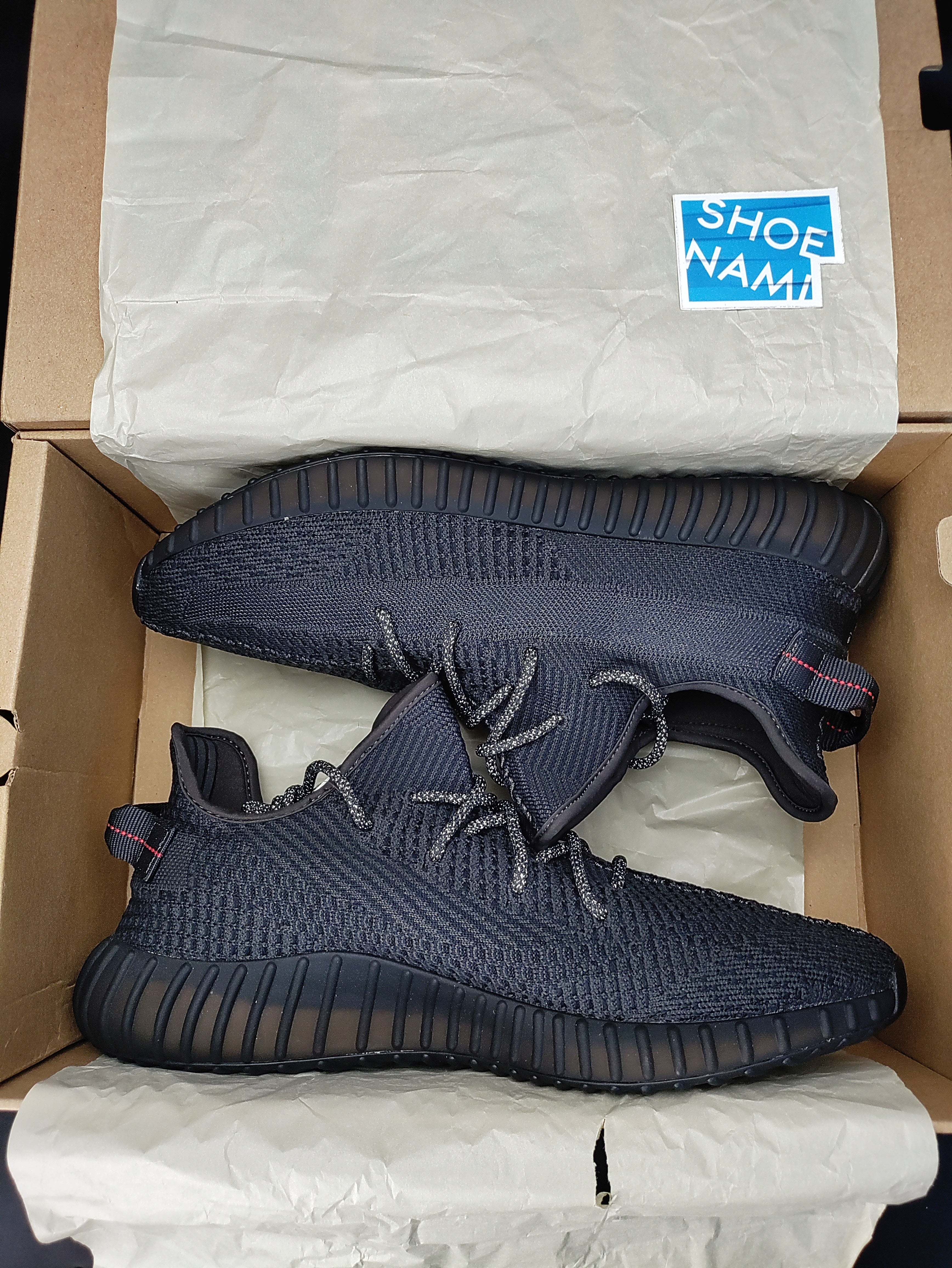 adidas Yeezy Boost 350 V2 'Static Black Non-Reflective'