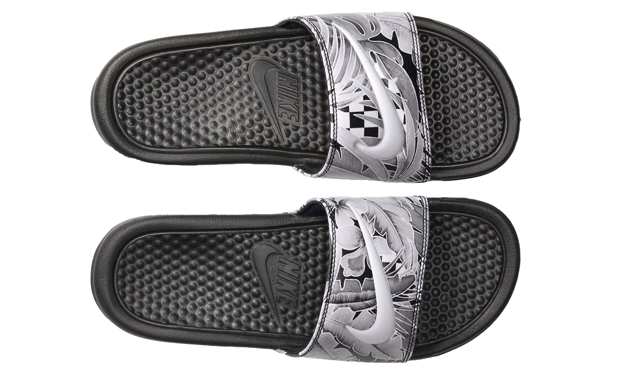 Nike benassi best sale floral print