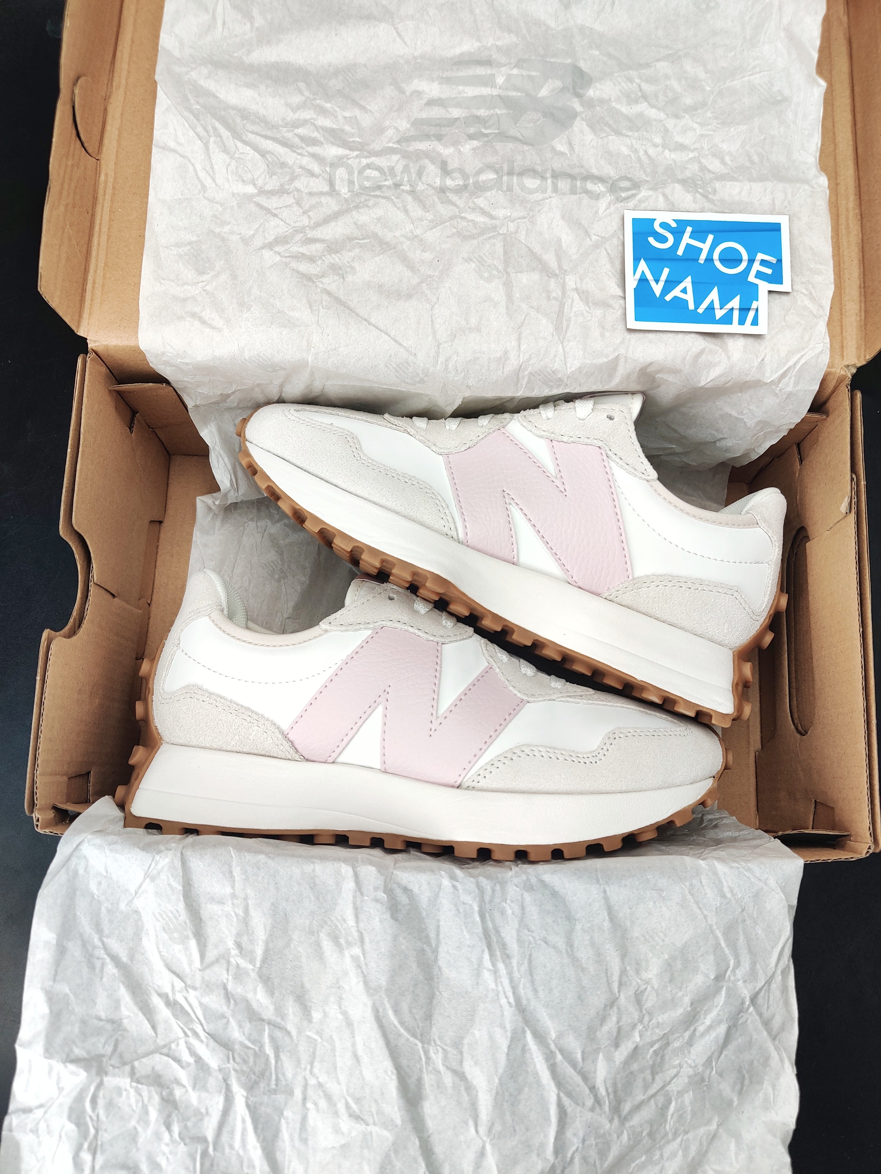 New balance 327 pink on sale