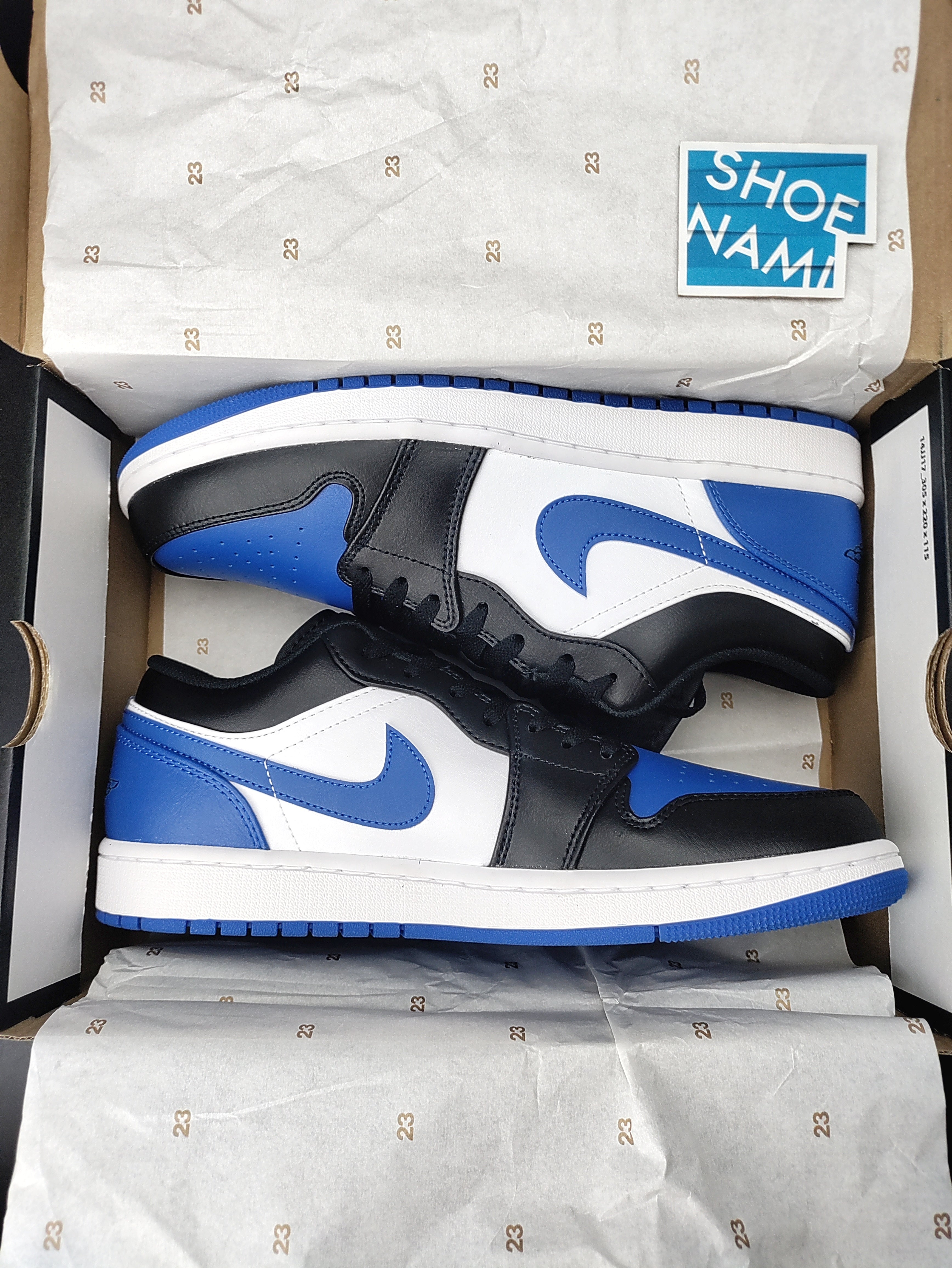 Air Jordan 1 Low 'Alternate Royal Toe'