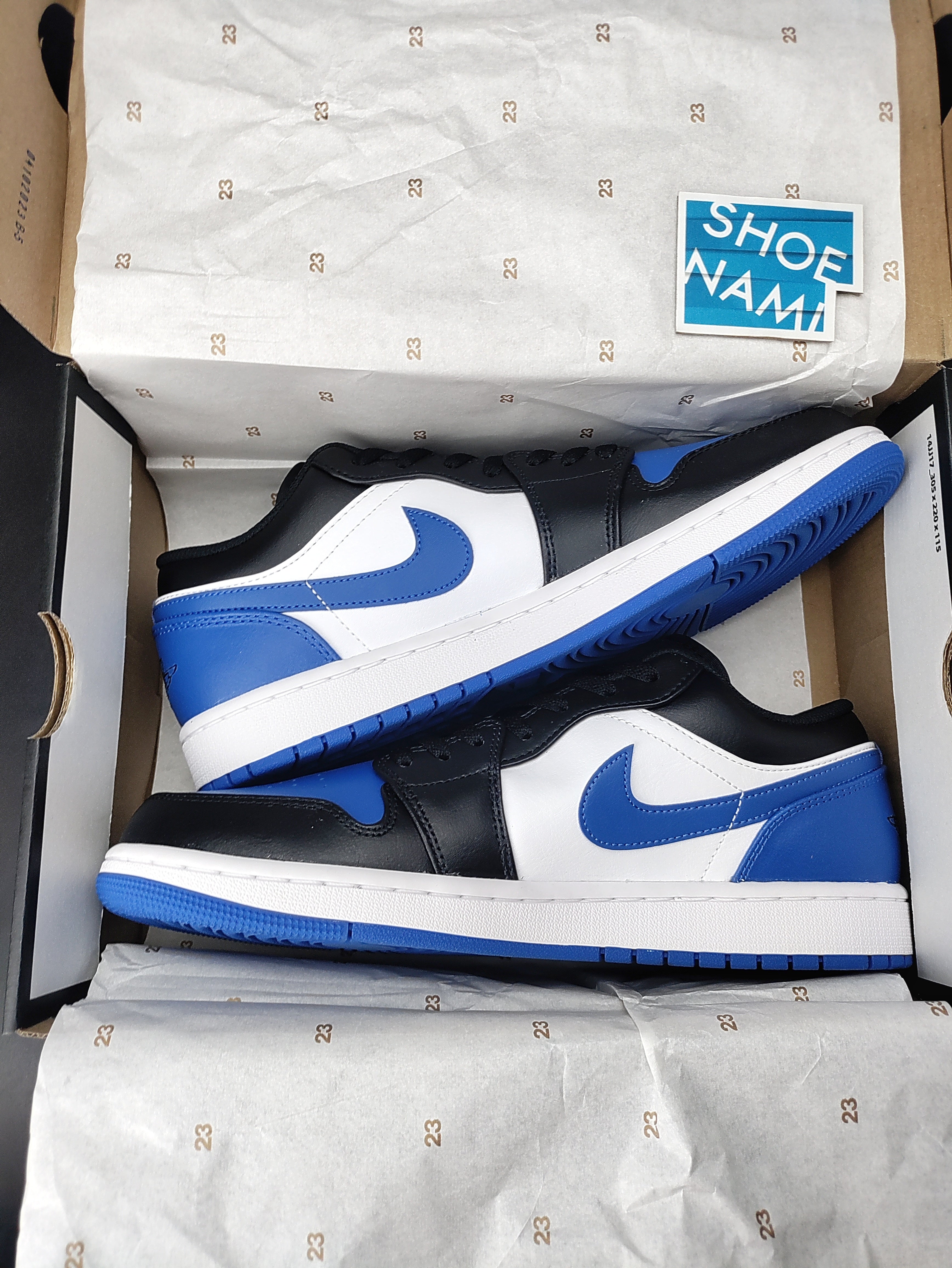 Air Jordan 1 Low 'Alternate Royal Toe'