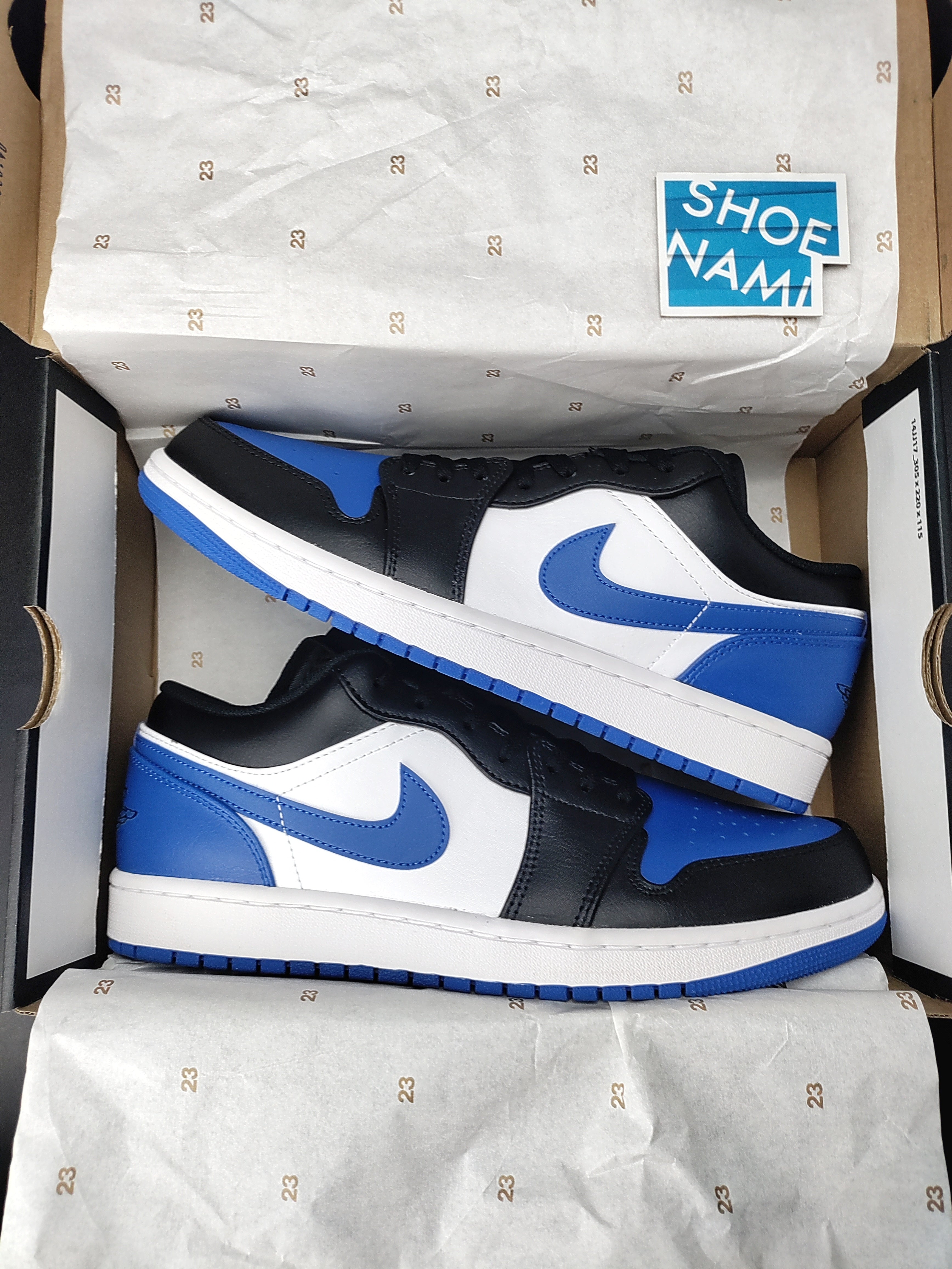 Air Jordan 1 Low 'Alternate Royal Toe'