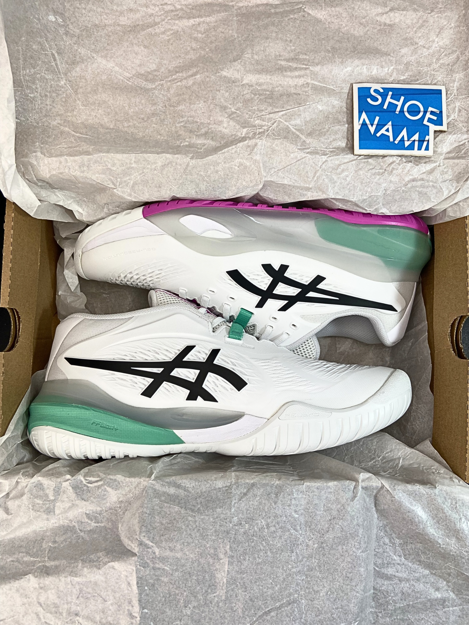 ASICS GEL-RESOLUTION X 'White Aurora Green'