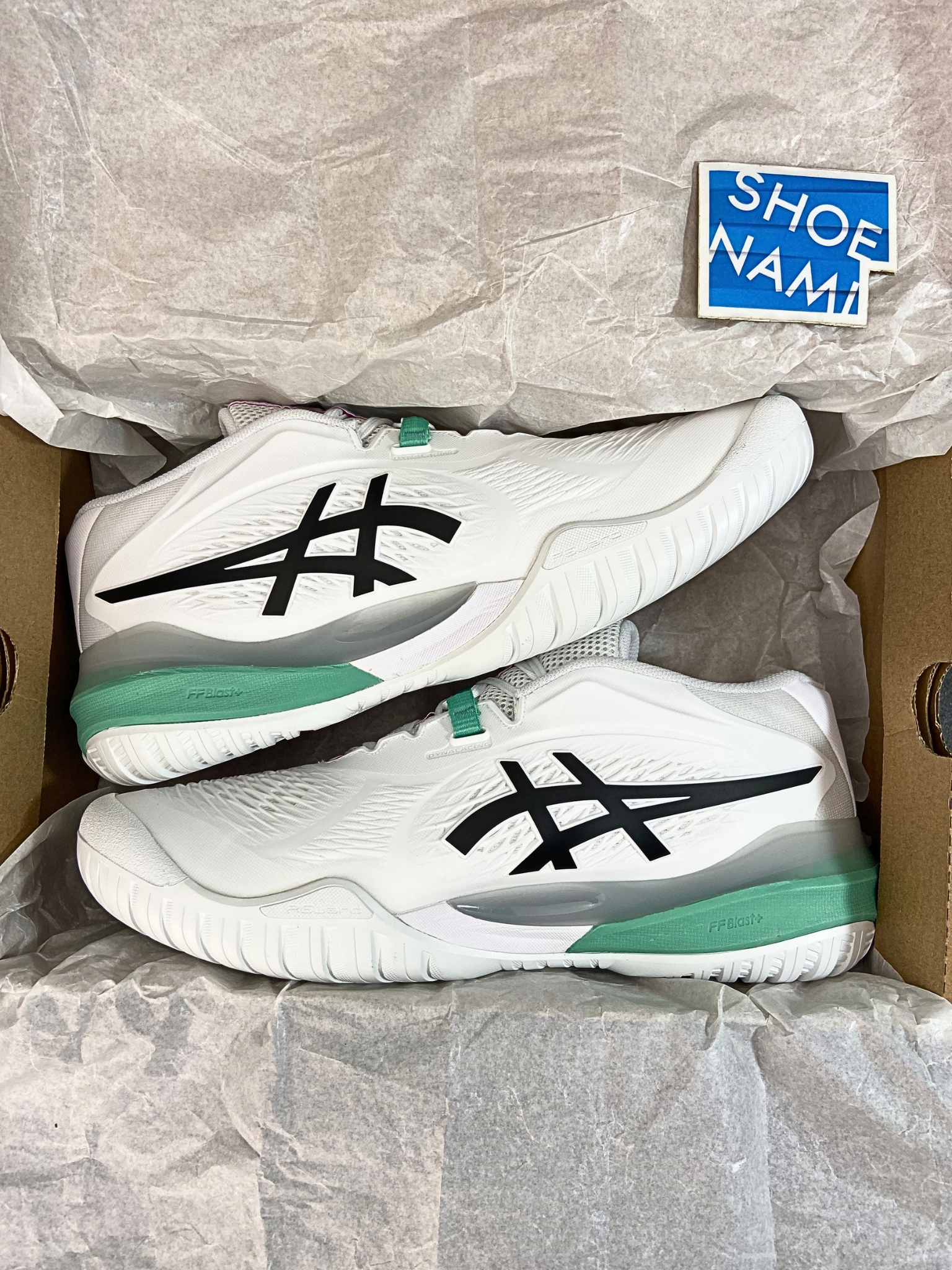 ASICS GEL-RESOLUTION X 'White Aurora Green'