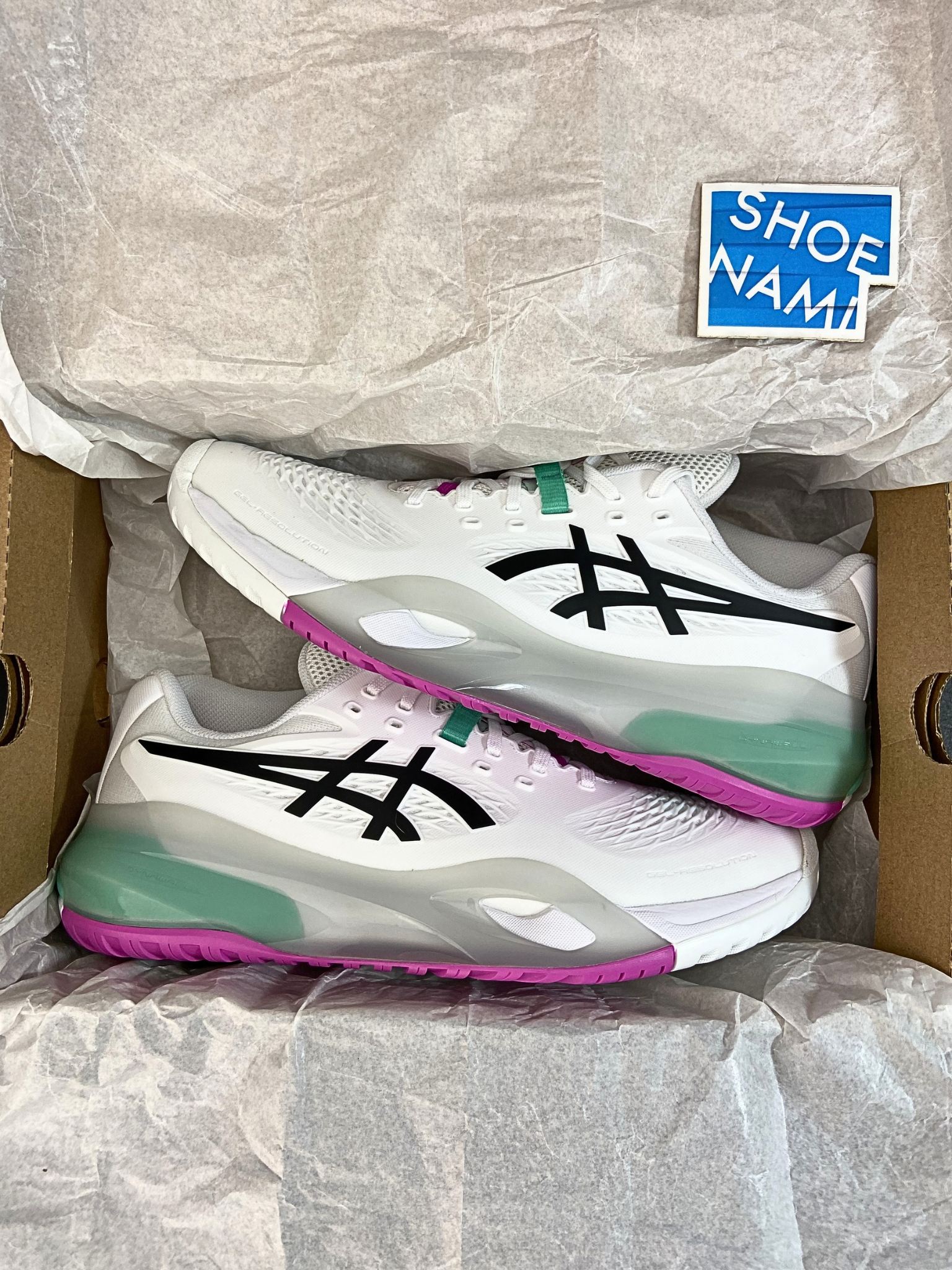 ASICS GEL-RESOLUTION X 'White Aurora Green'