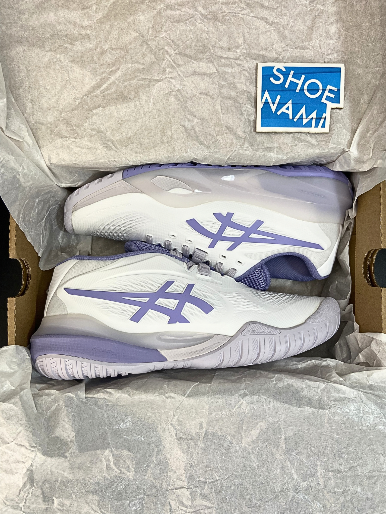 ASICS GEL-RESOLUTION X 'White Bluebell' (W)