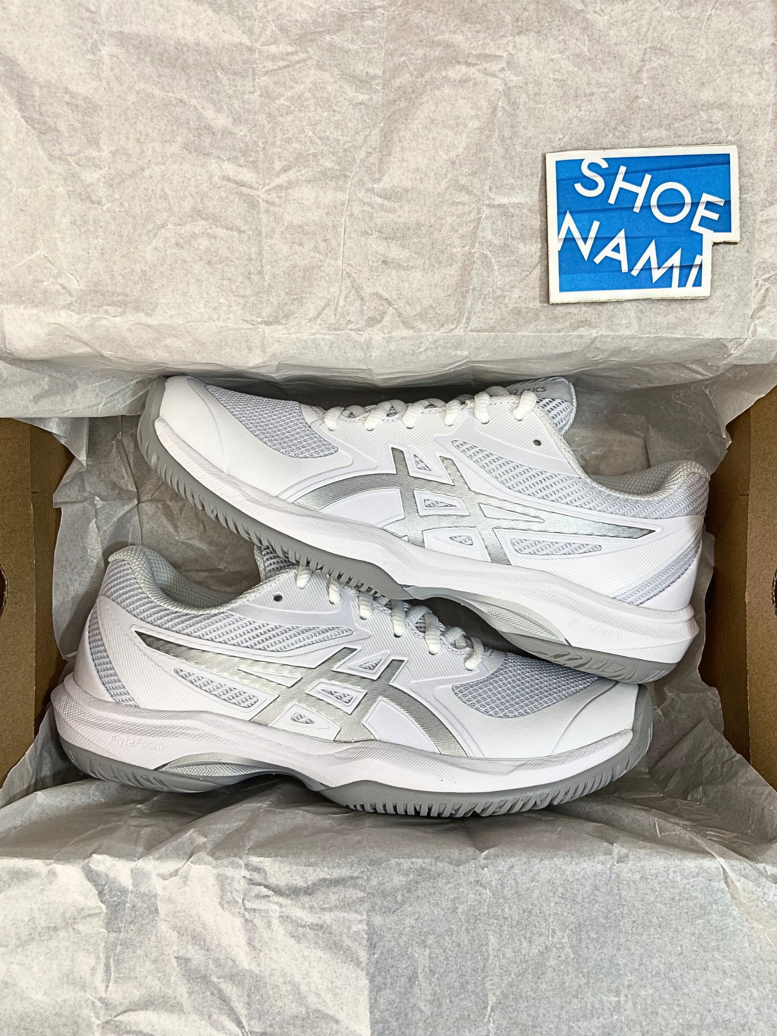 ASICS Game FF 'White Pure Silver' (W)