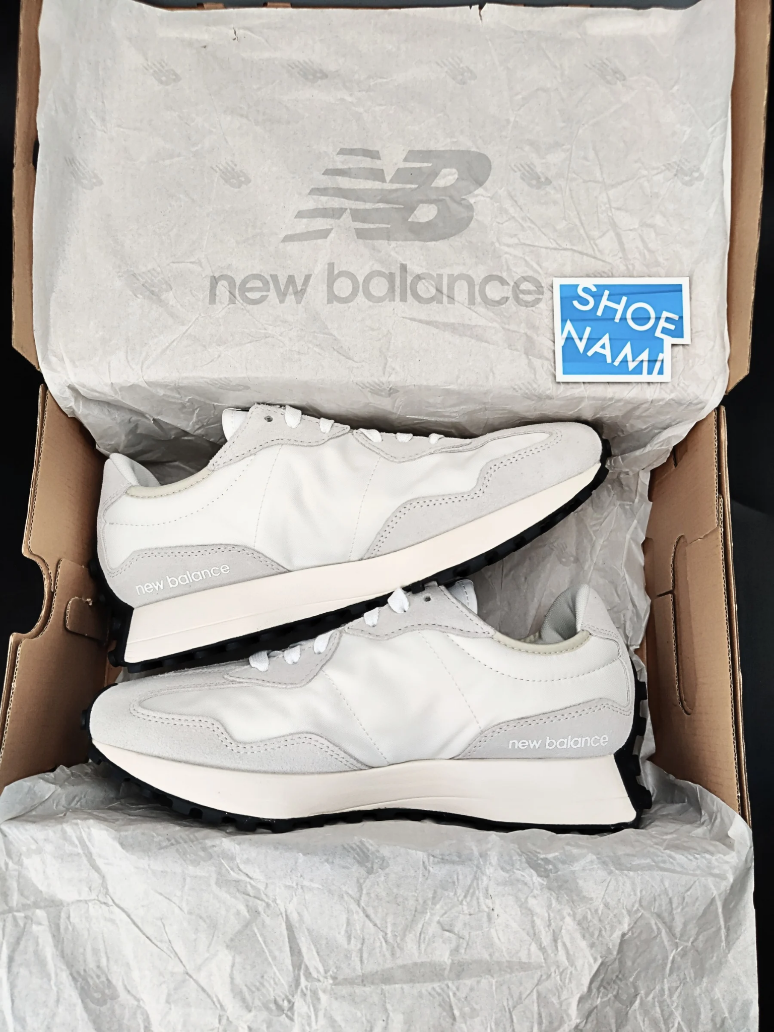 New Balance 327 'Sea Salt Black'