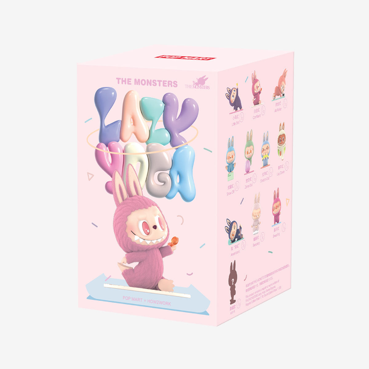 POP MART LABUBU 'THE MONSTERS LAZY YOGA' (WHOLE SET)