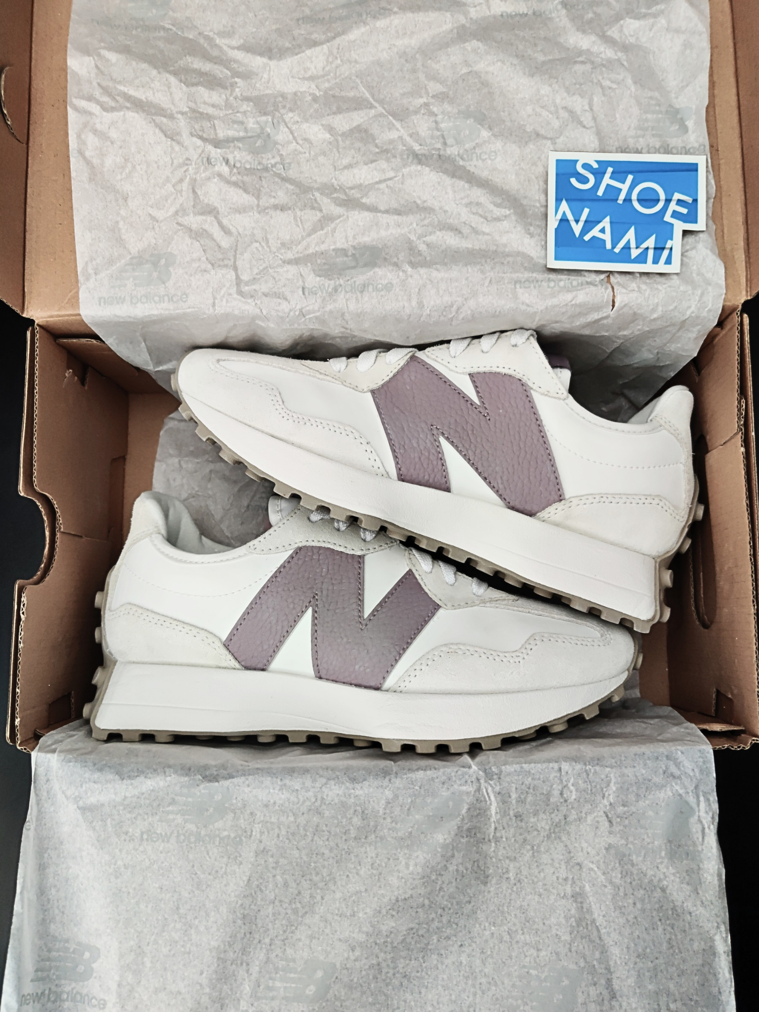 New Balance 327 'Sea Salt White Wine'