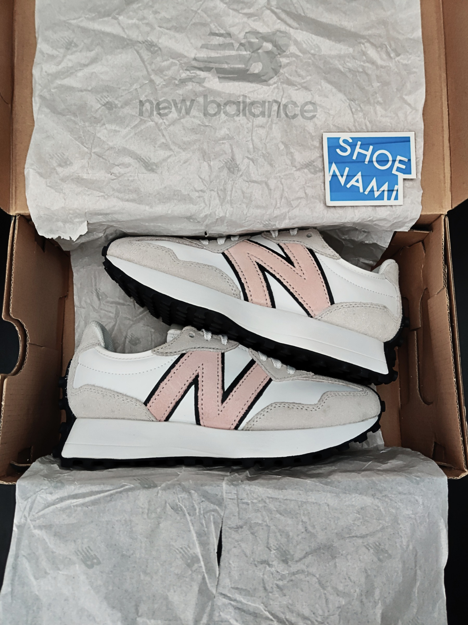 New Balance 327 'White Pink Haze'