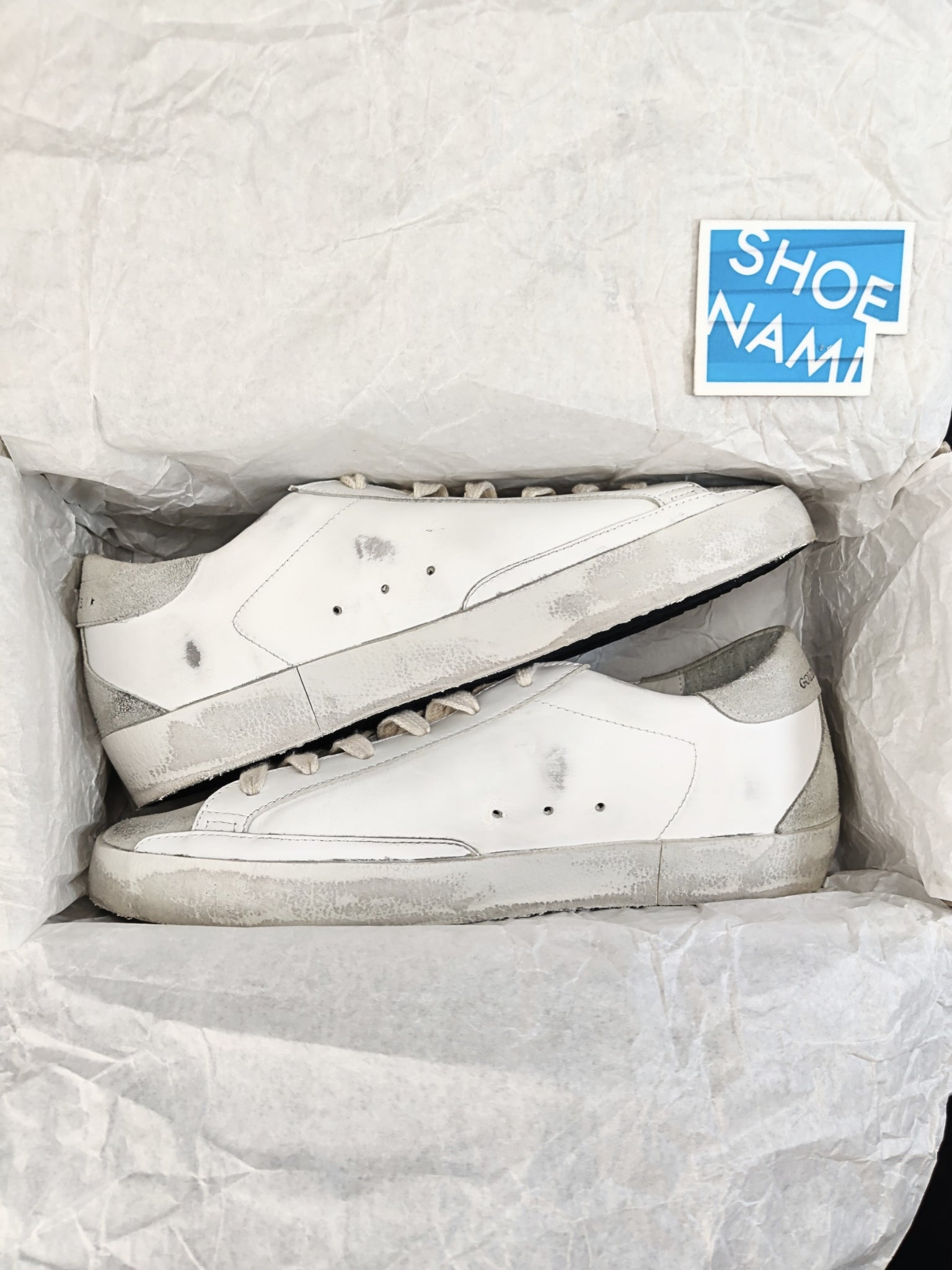 Golden Goose Super-star 'White Ice Red'