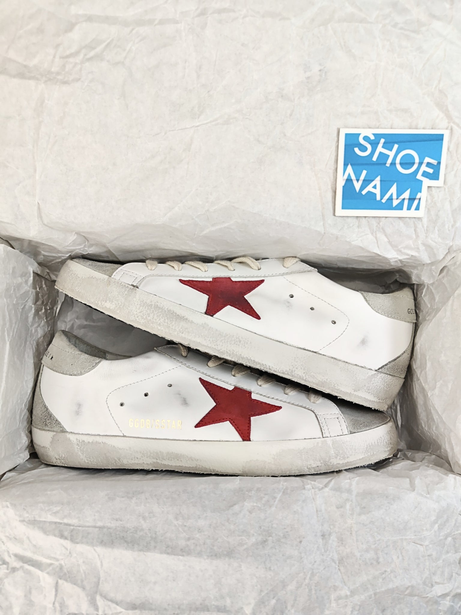 Golden Goose Super-star 'White Ice Red'