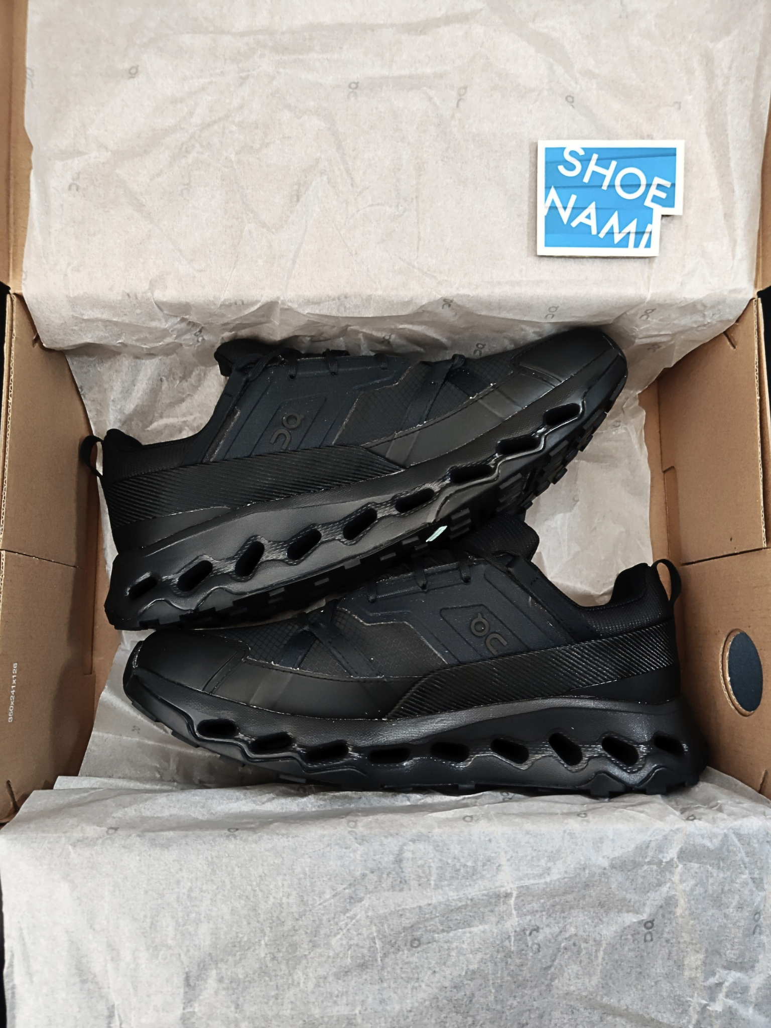 On Cloudhorizon Waterproof 'All Black'