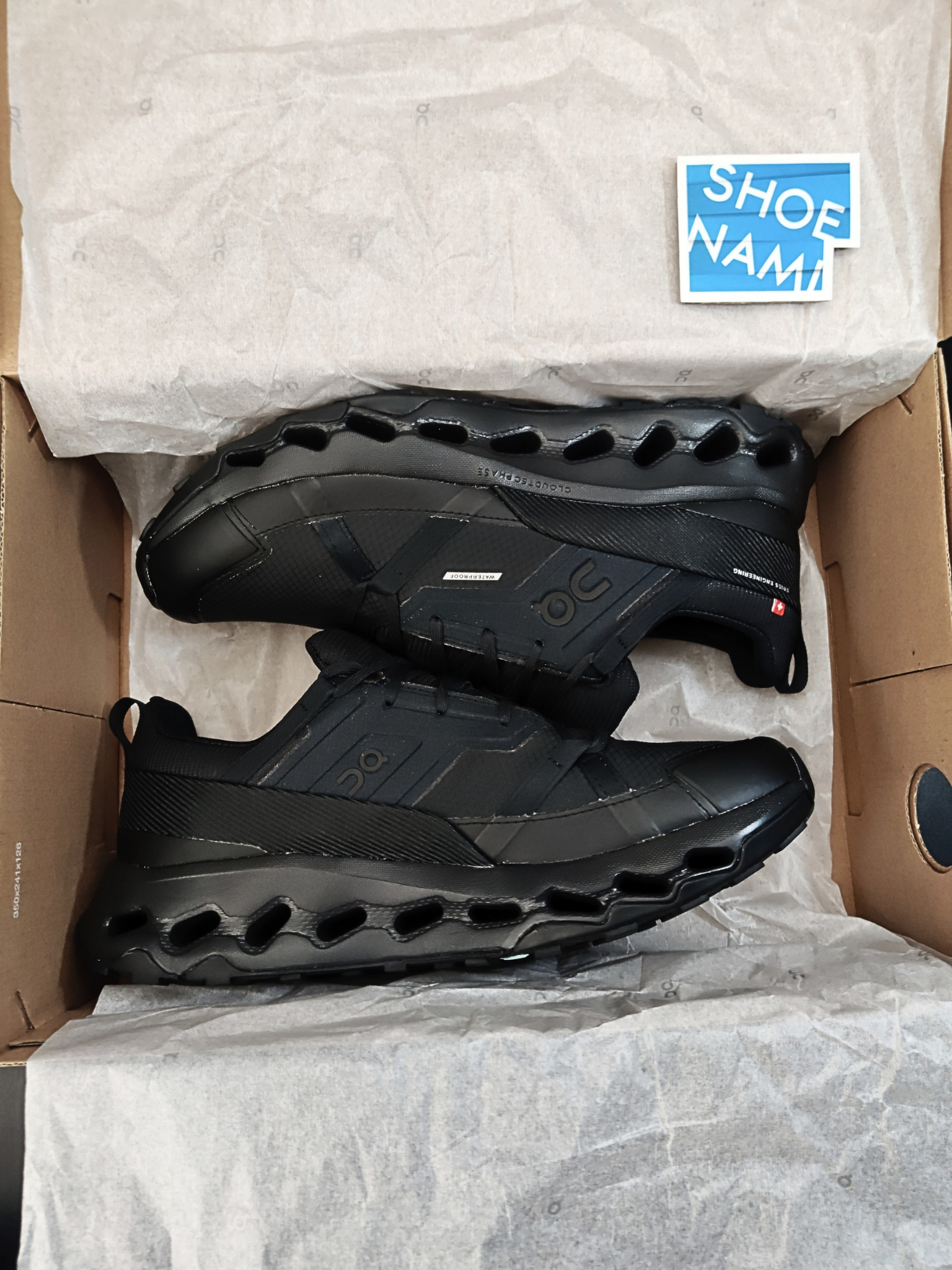 On Cloudhorizon Waterproof 'All Black'