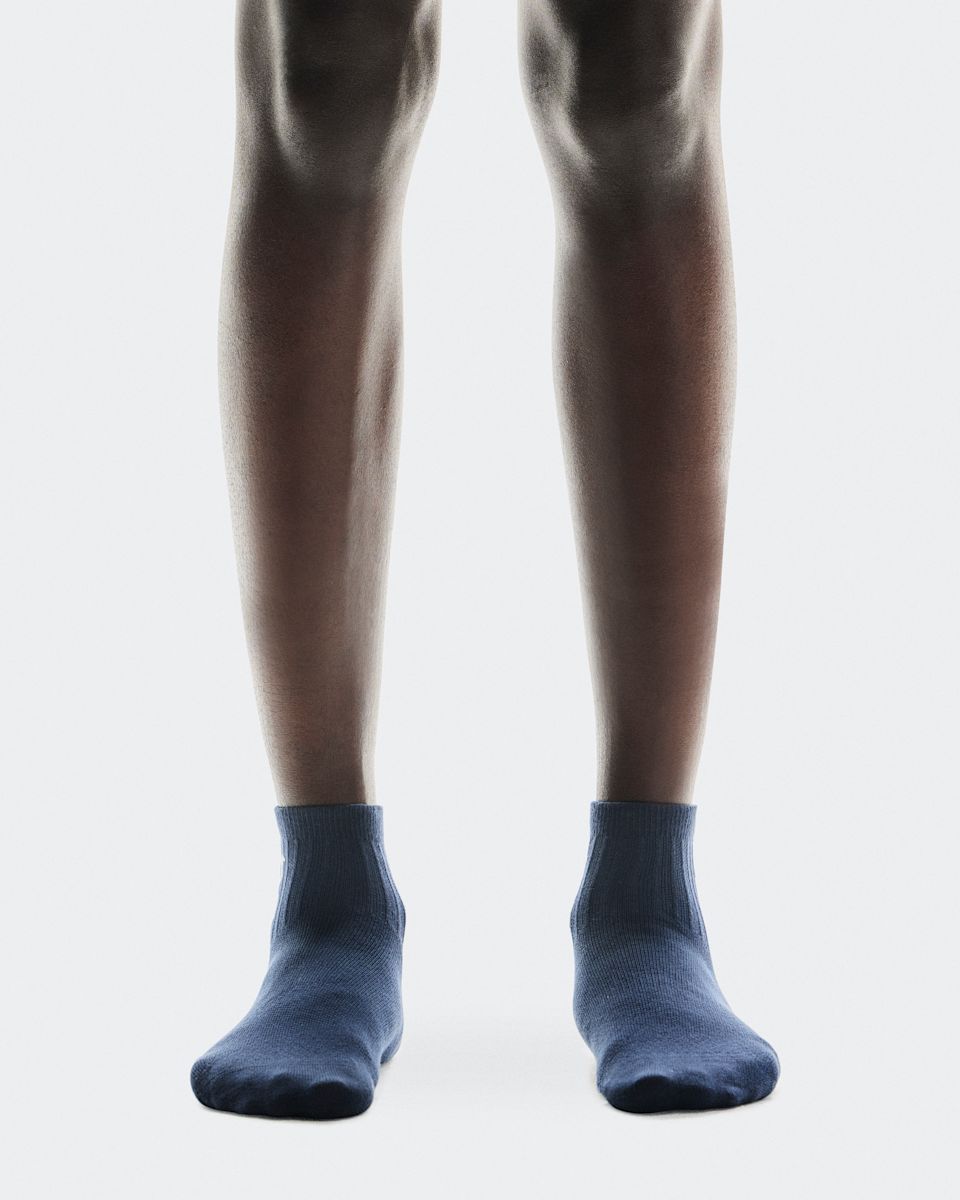 On Cloud Logo Socks Mid 3-Pack 'Navy'