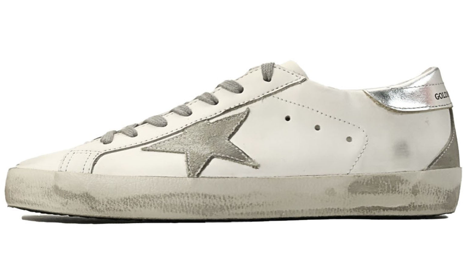 Golden Goose Super-Star 'White Silver'