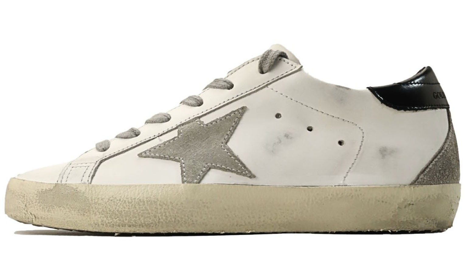Golden Goose Super-Star 'White Ice Black' (W)