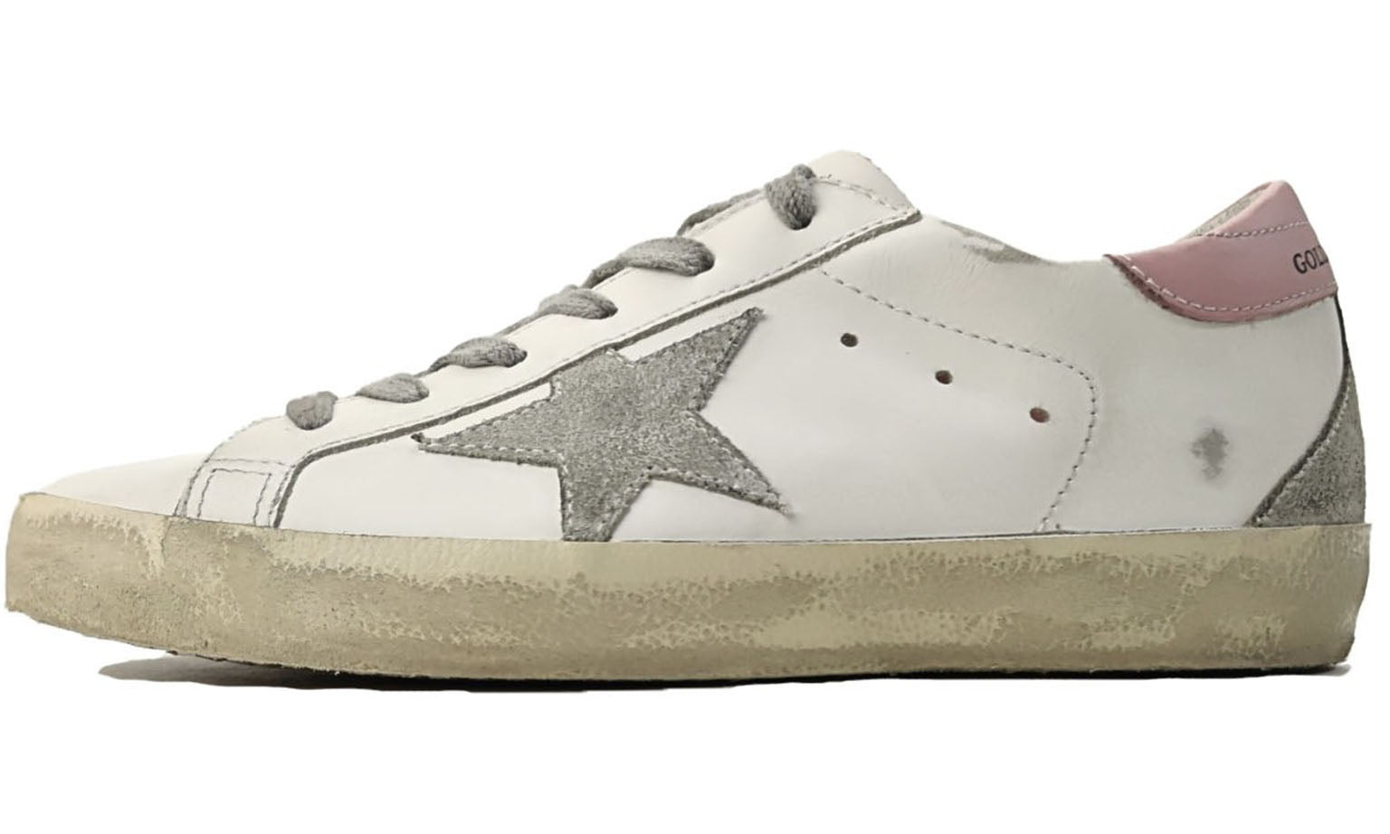 Golden Goose Super-Star 'White Light Pink' (W)