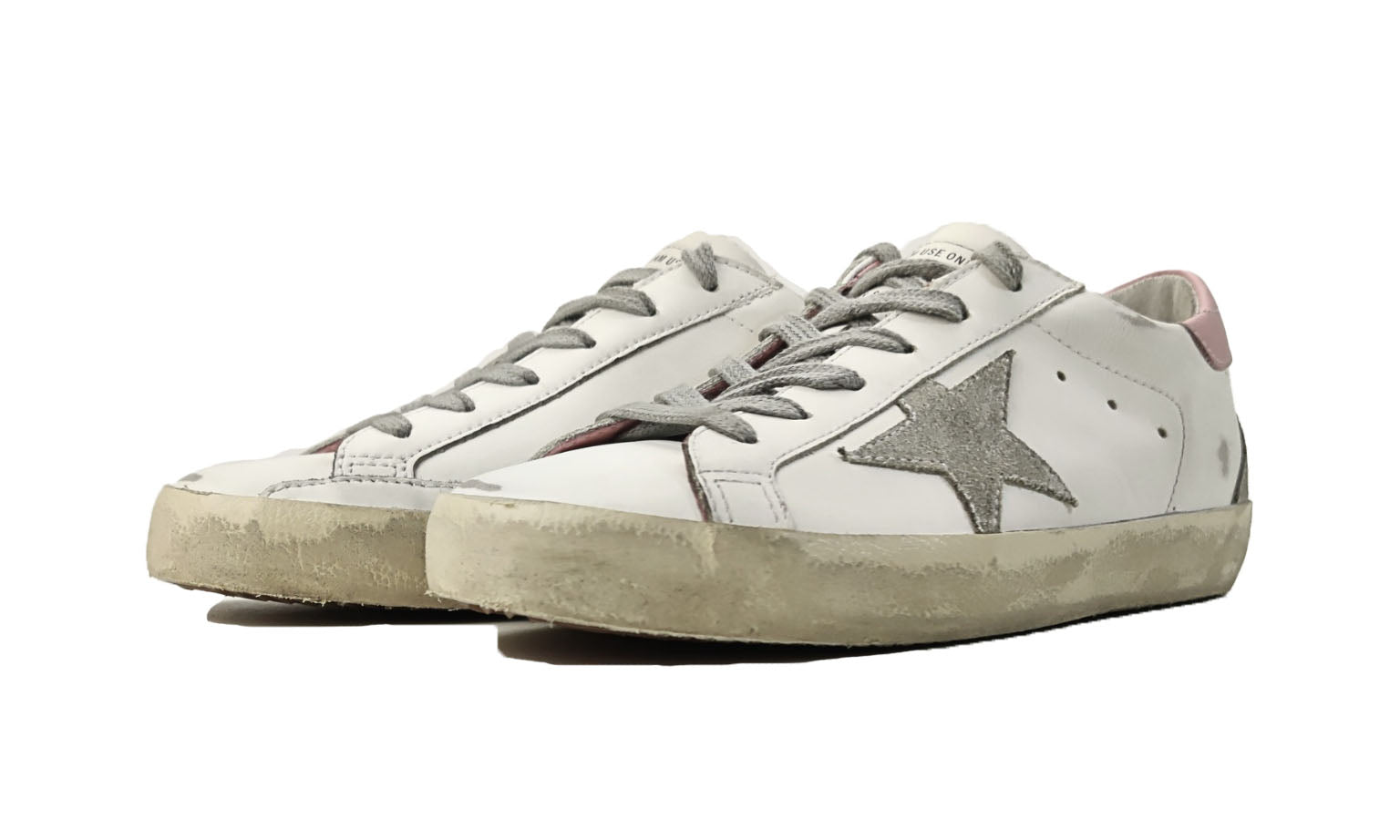 Golden Goose Super-Star 'White Light Pink' (W)