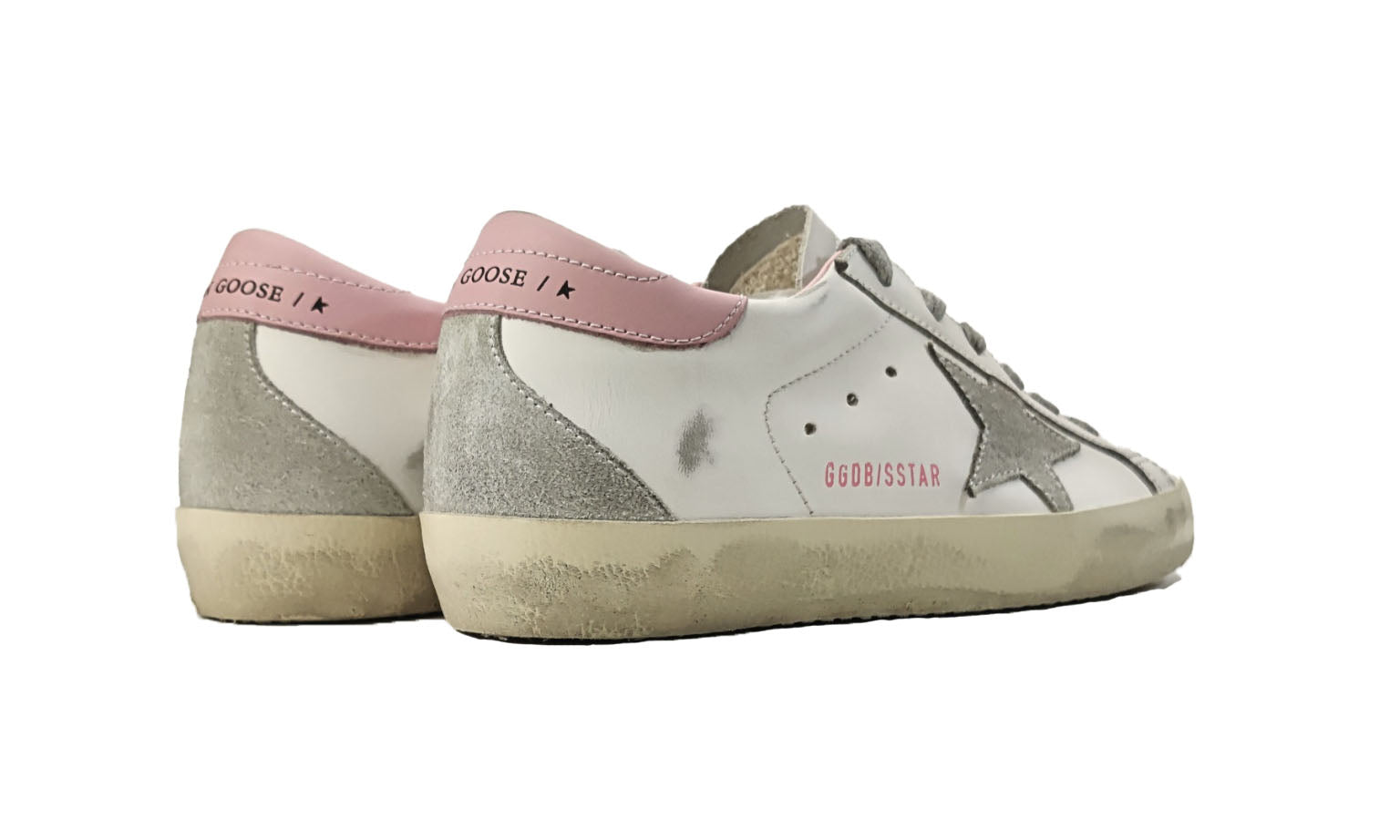 Golden Goose Super-Star 'White Light Pink' (W)