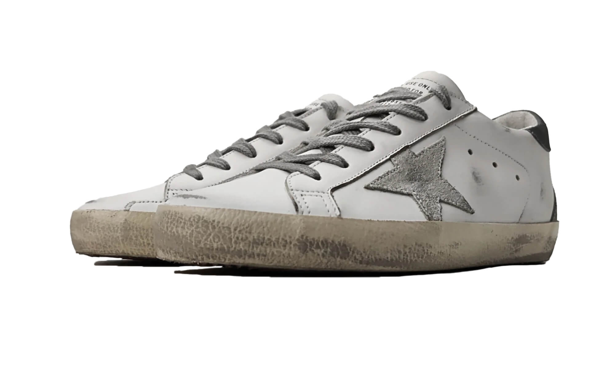 Golden Goose Super-Star 'White Ice Dark Grey'