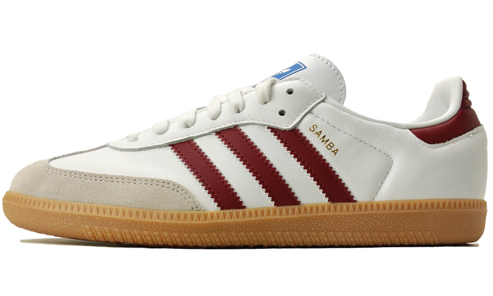 adidas Samba OG 'Cloud White/Collegiate Burgundy'