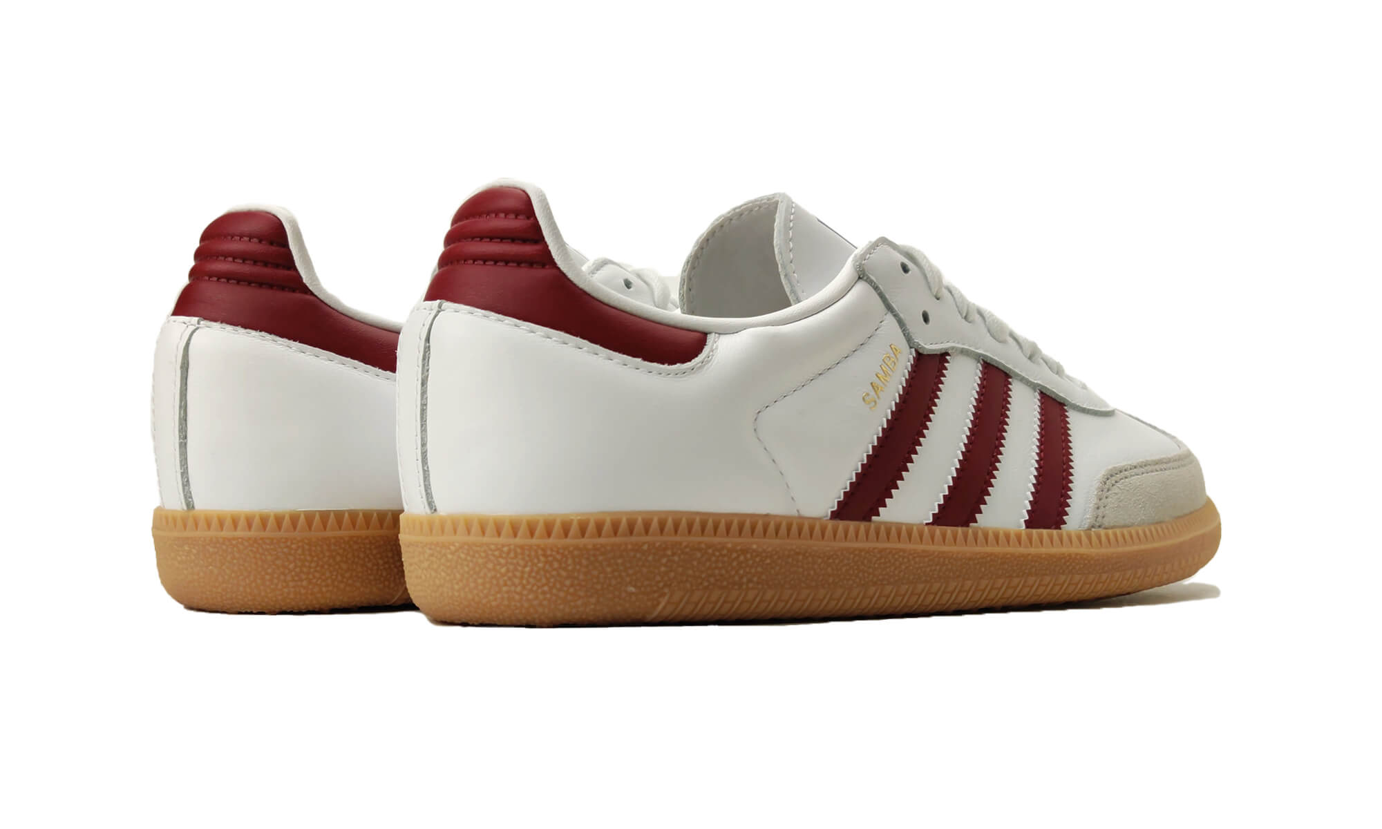 adidas Samba OG 'Cloud White & Collegiate Burgundy'