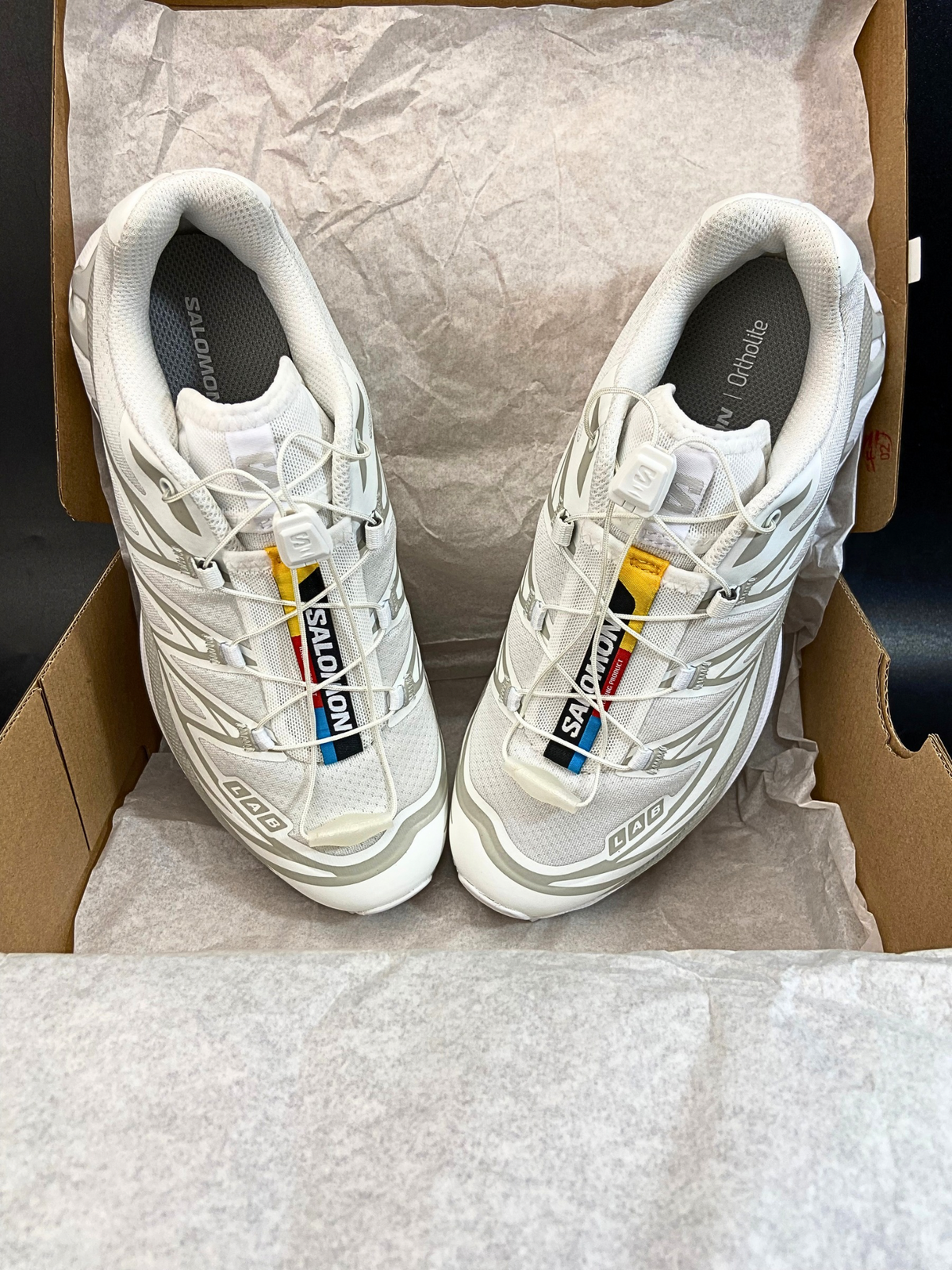 Salomon XT-6 'White/White/Lunar Rock'