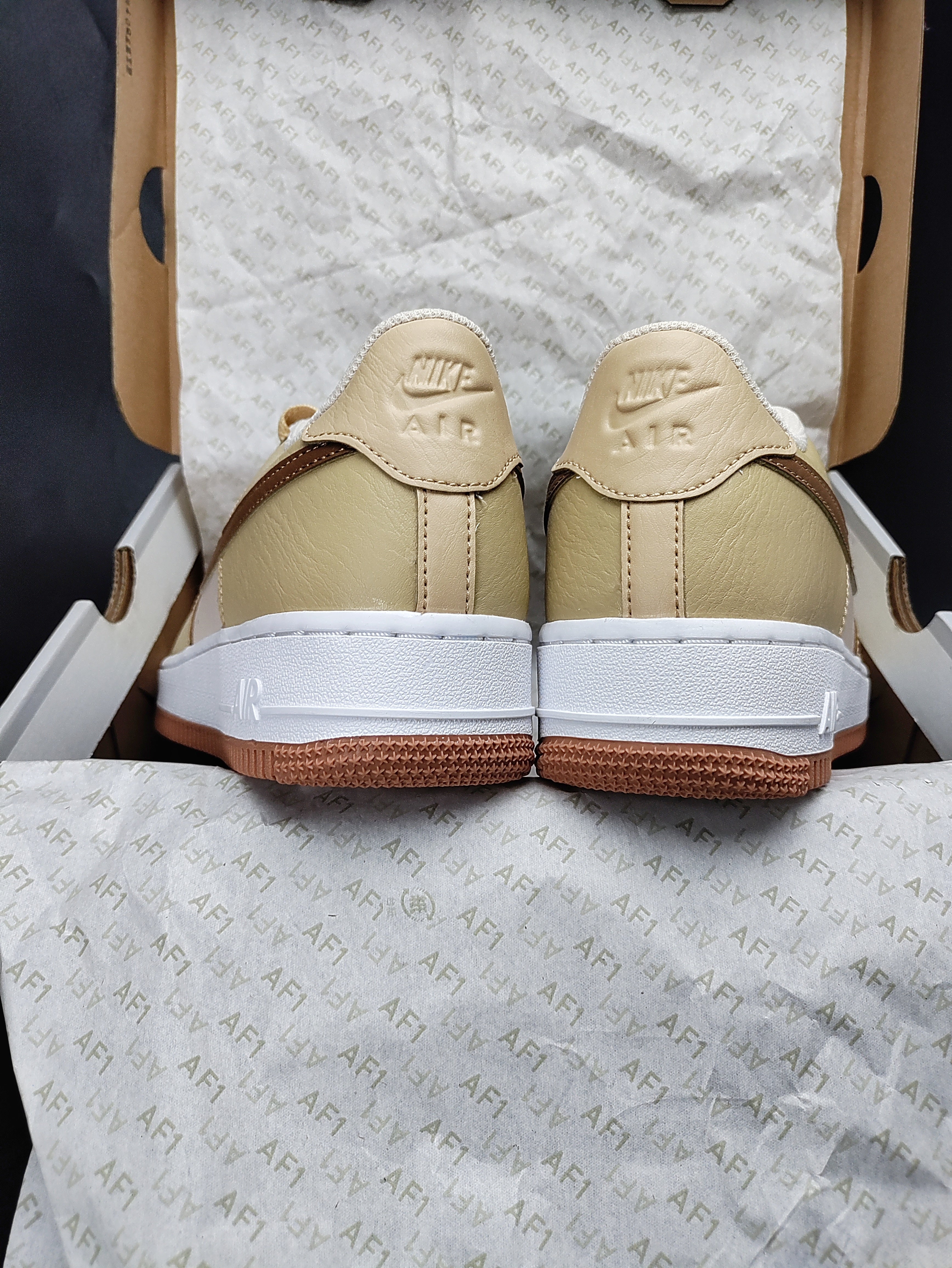 Wheat air force 1 on sale gs