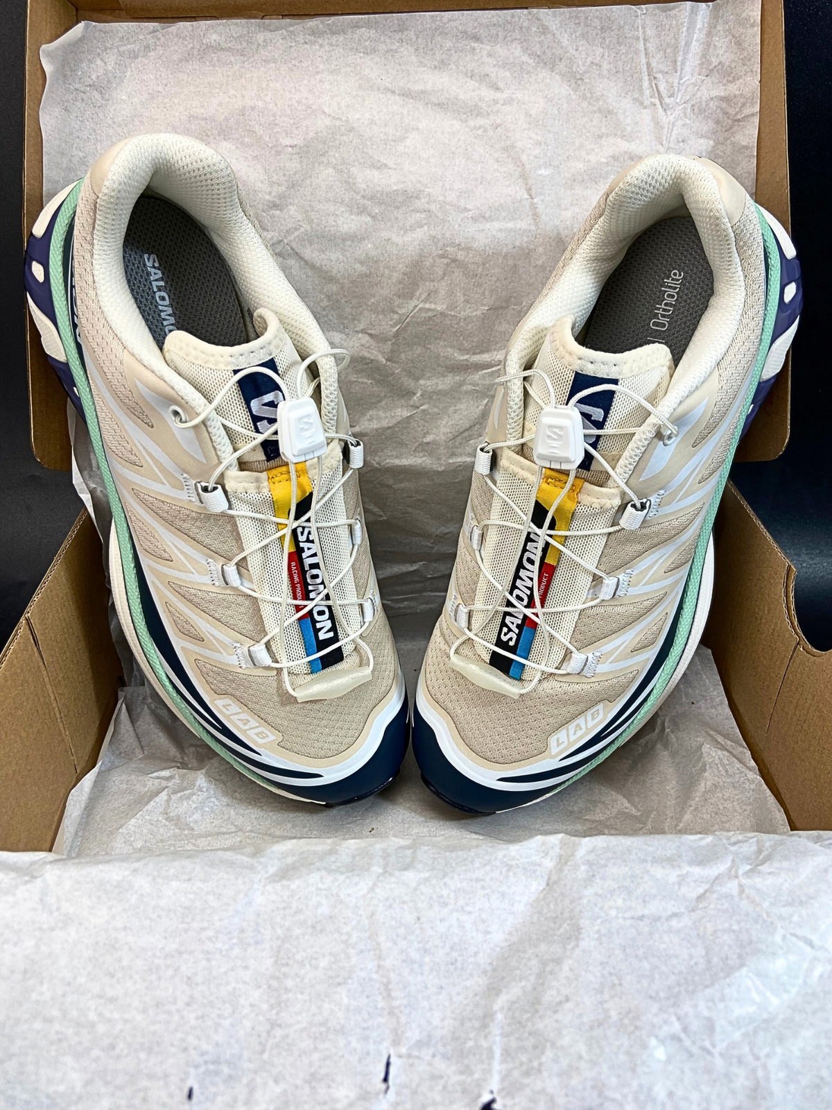 Salomon XT-6 'Tapioca/Spellbound/Lichen'