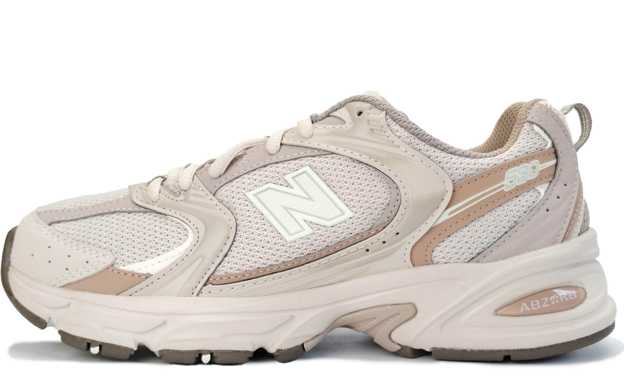 Beige new balance clearance women's