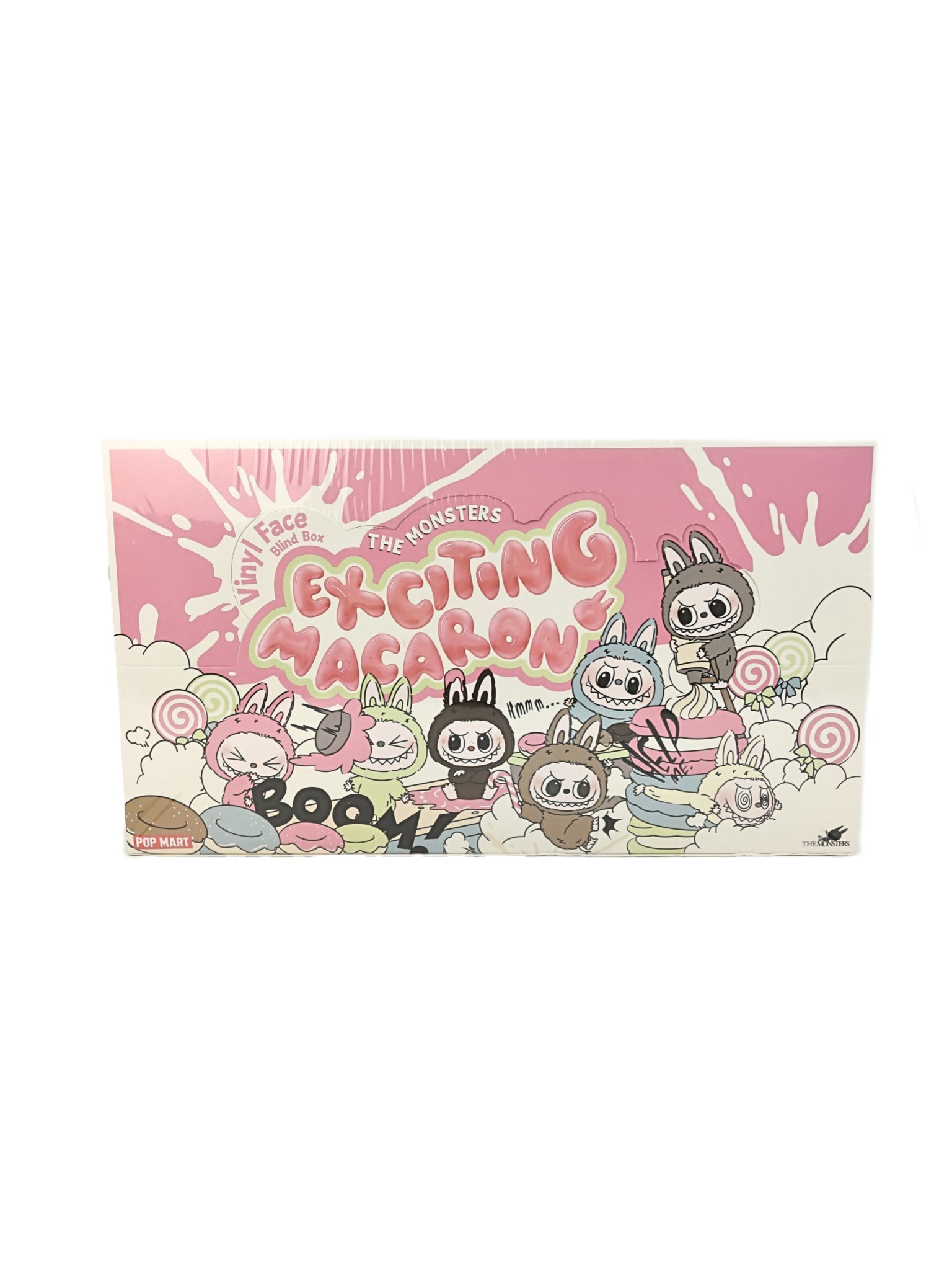 LABUBU EXCITING MACARONS - POP MART THE MONSTERS - VINYL FACE BLIND BOX KEYCHAIN