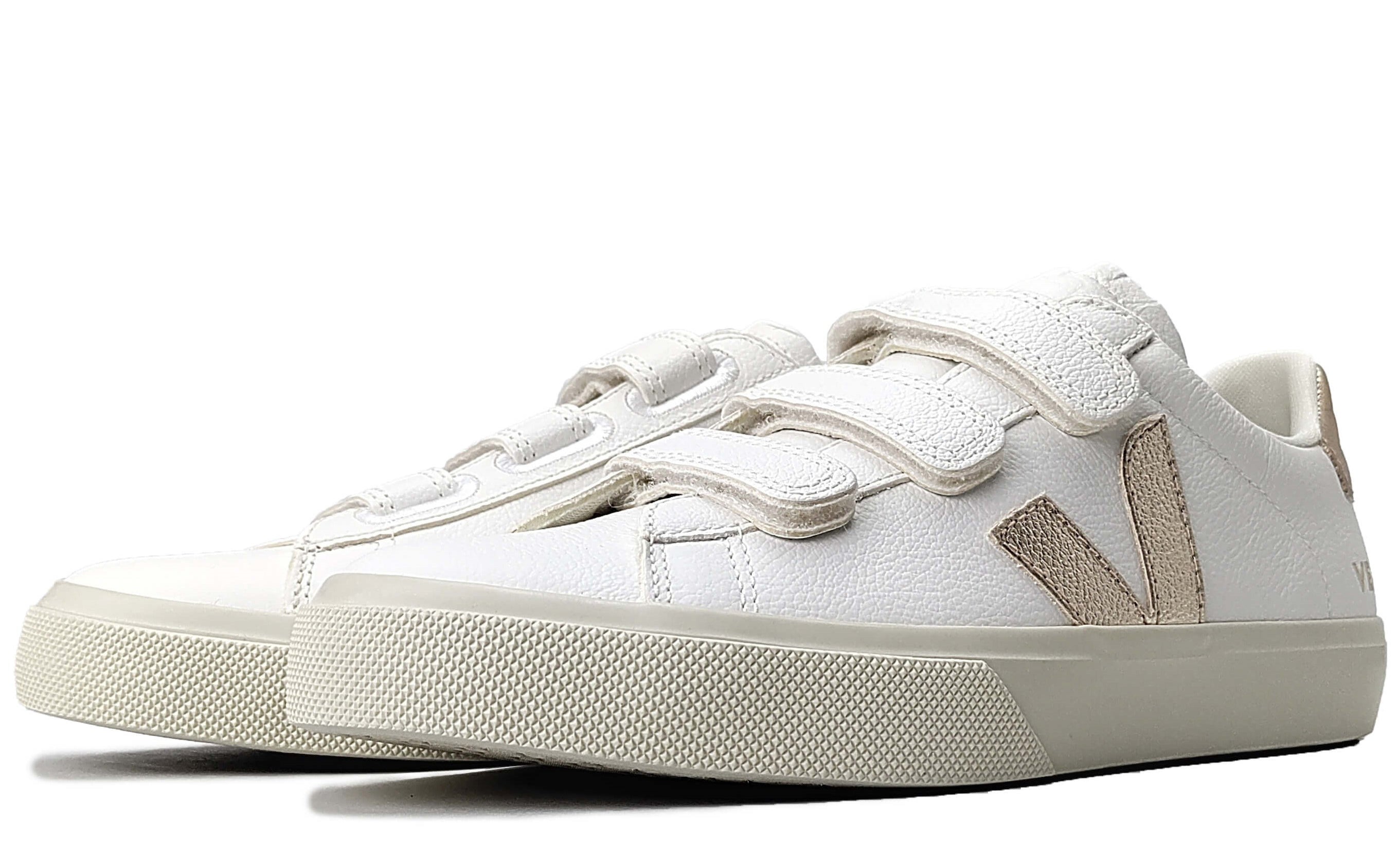 VEJA Recife Chromefree Leather 'Yellow Gold'