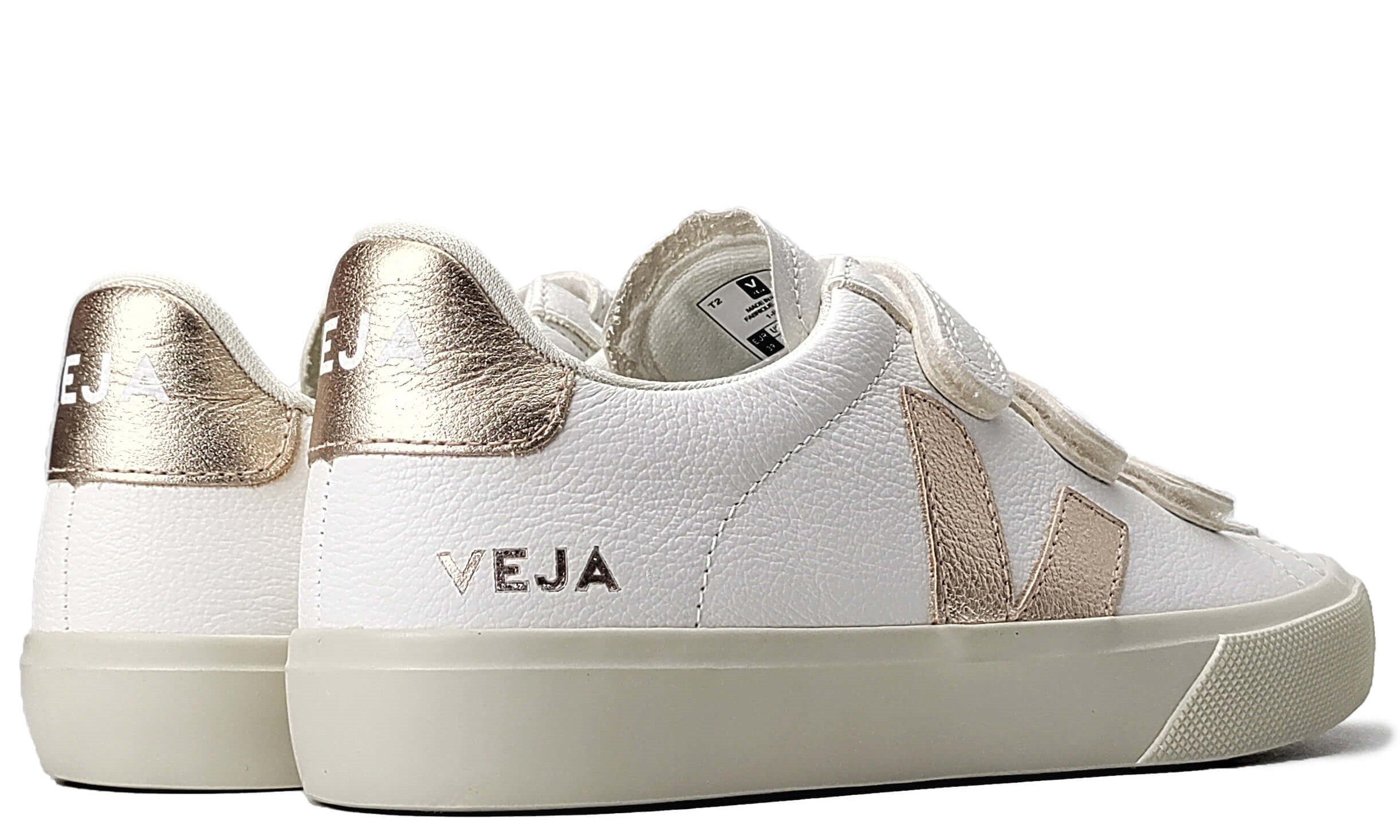 VEJA Recife Chromefree Leather 'Yellow Gold'