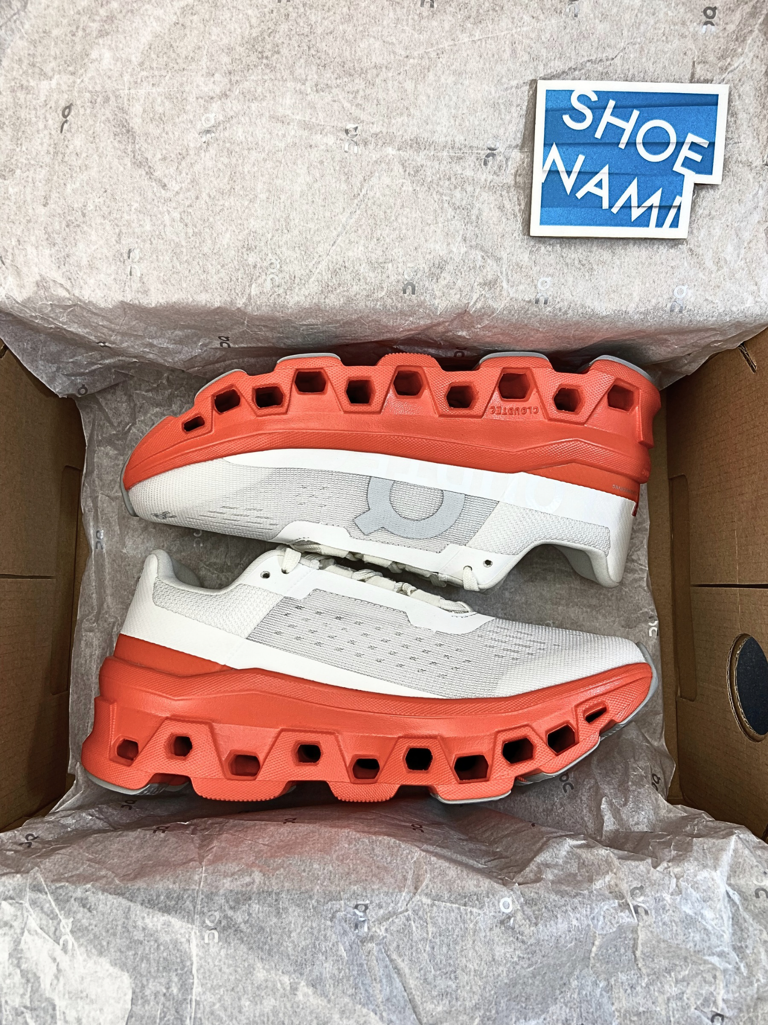 On Cloudmonster 'White Flame' (W)