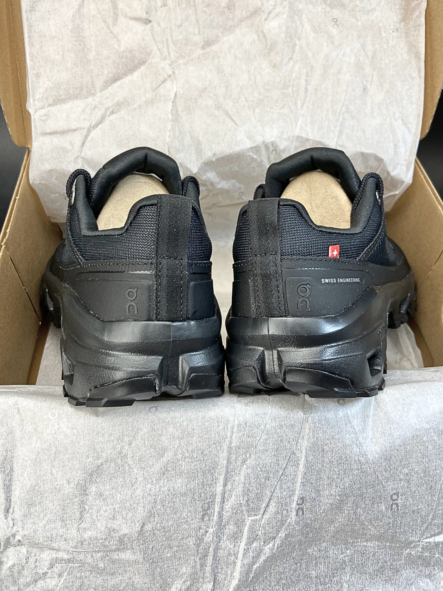 On Cloudrock Low Waterproof 'All Black' (W)