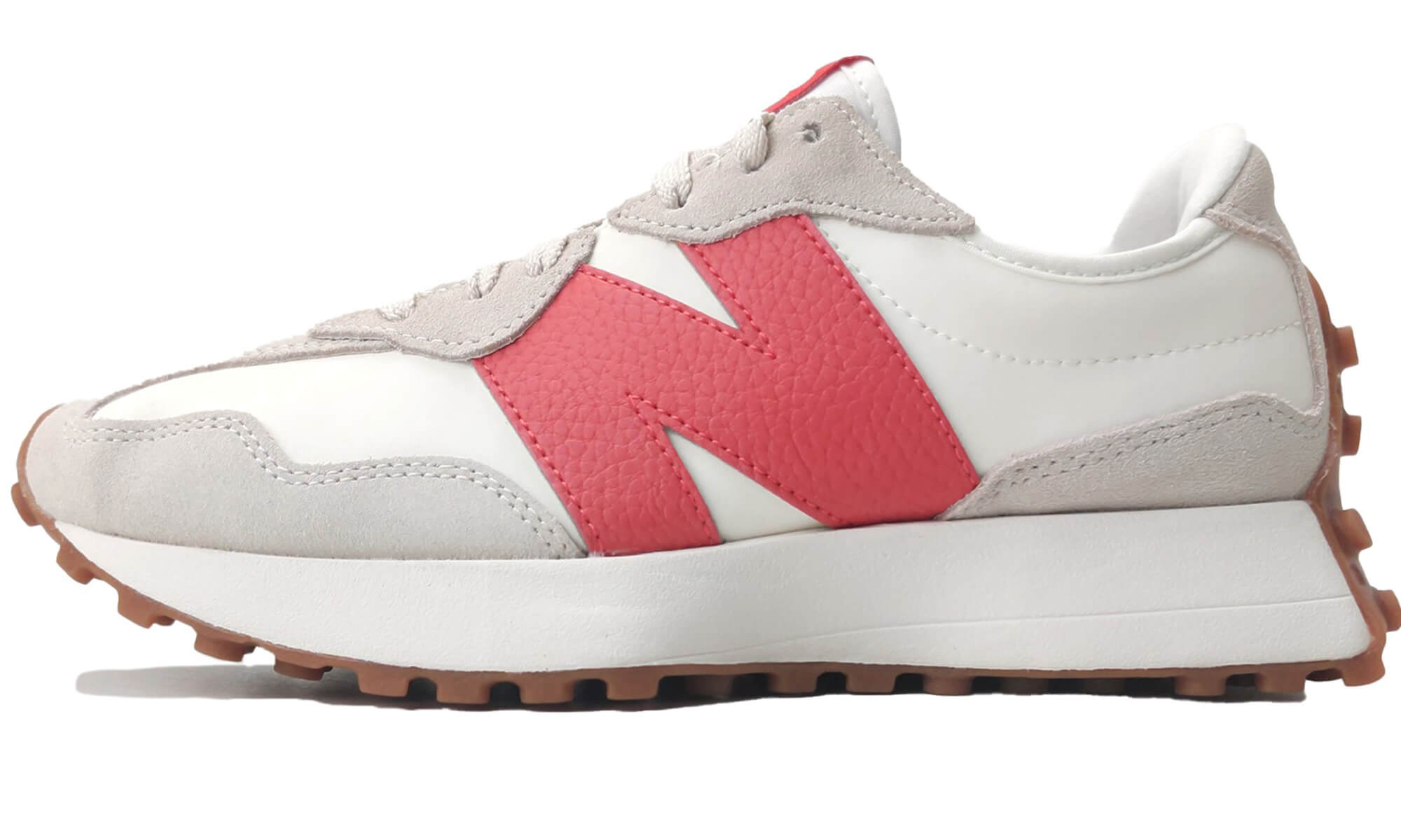 New Balance 327 Moonbeam 'True Red'