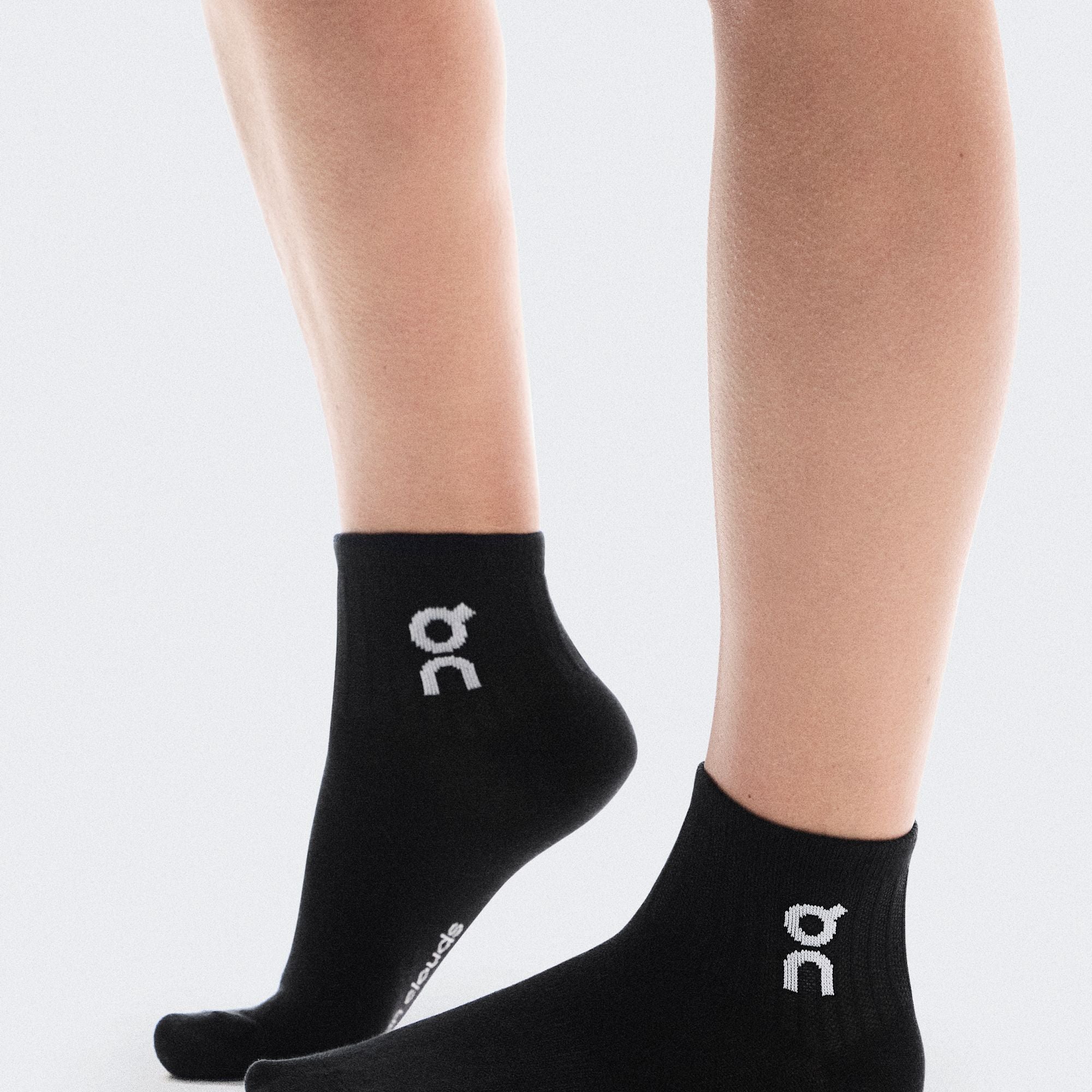 On Cloud Logo Socks Mid 3-Pack 'Black'