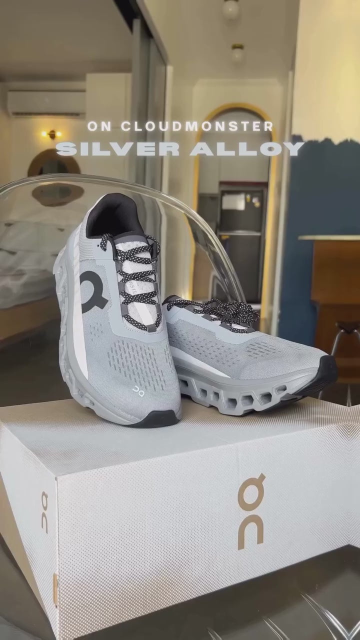 On Cloudmonster 'Alloy Silver'