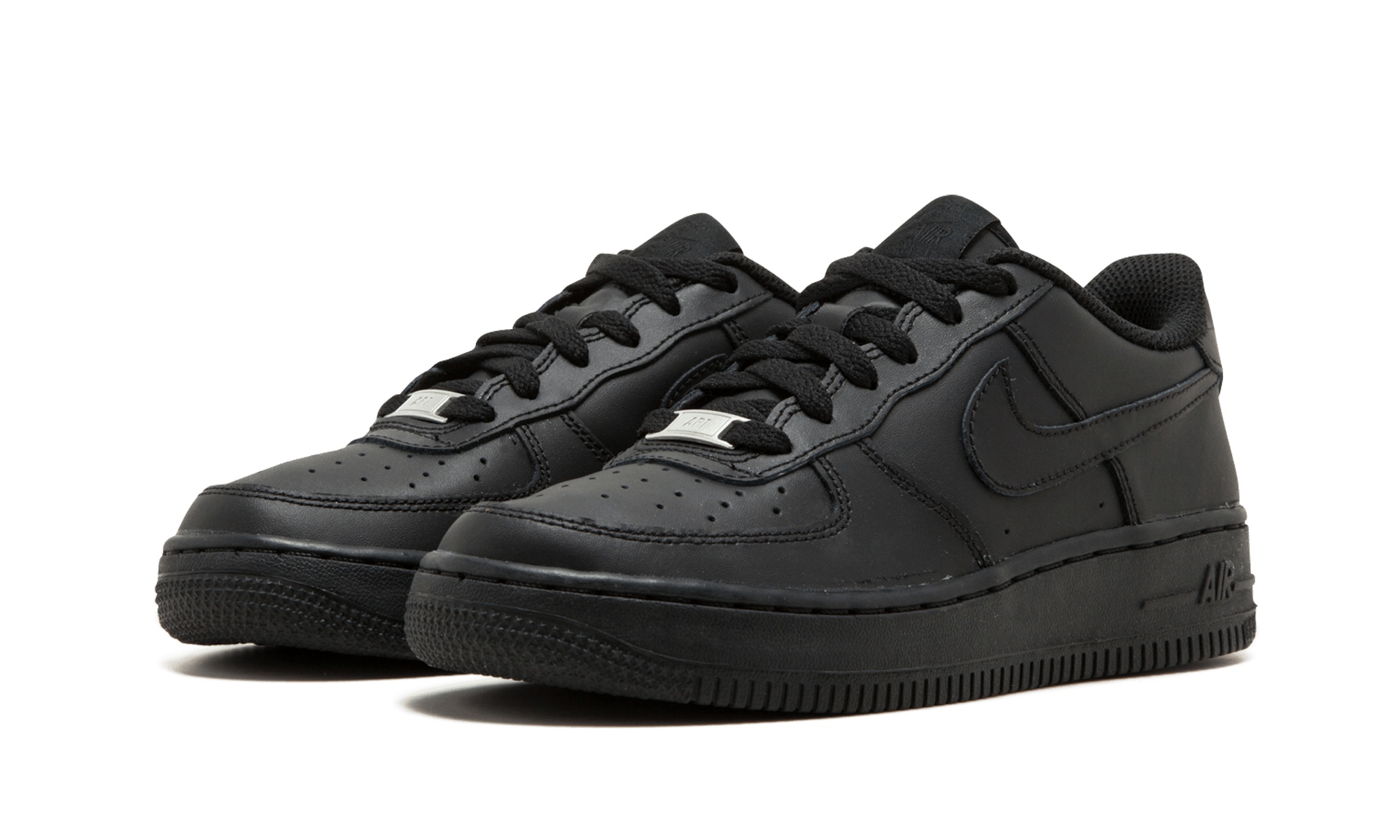Nike Air Force 1 (GS) 'Triple Black' (OLD/DEFECTIVE)