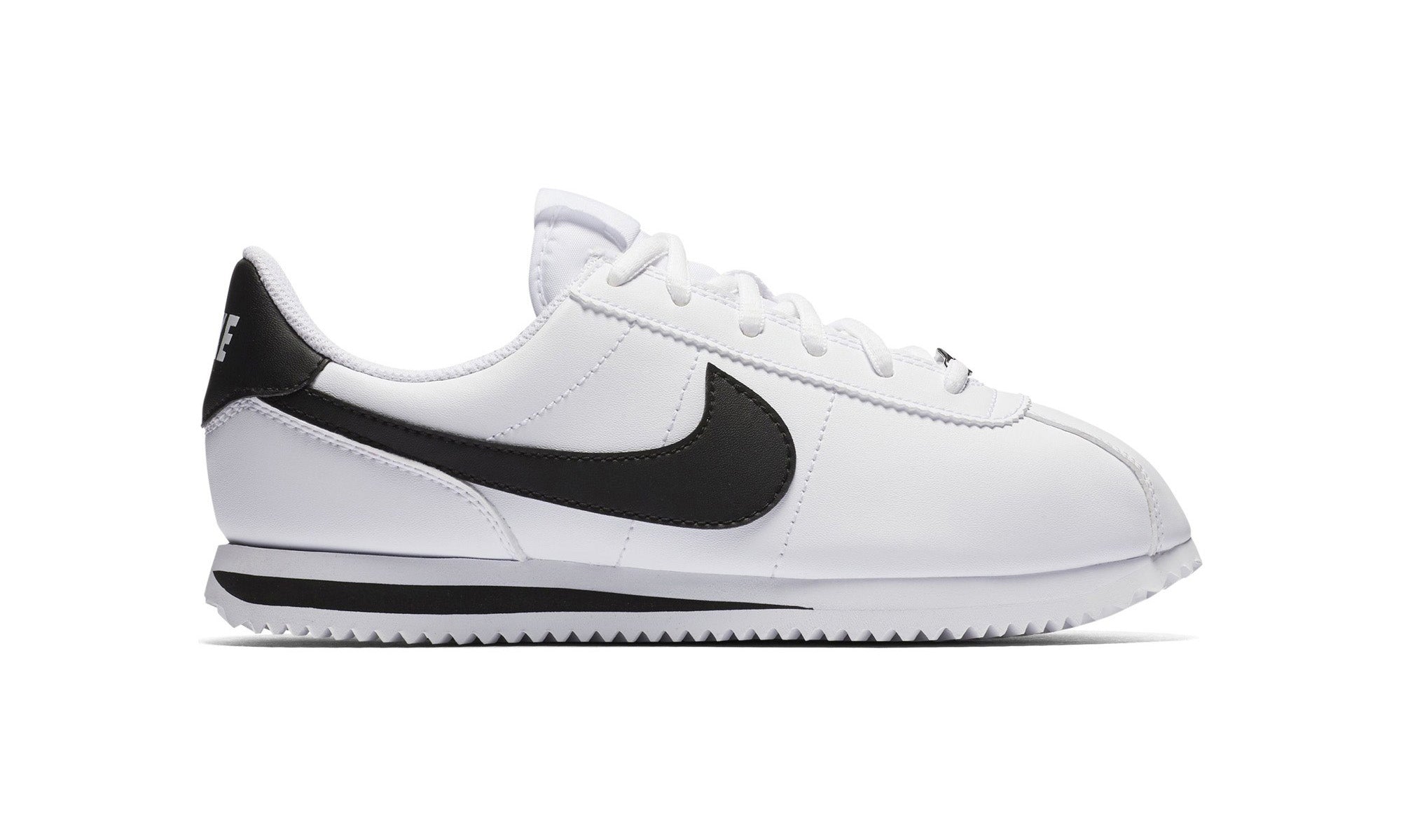 Nike cortez white store and black women