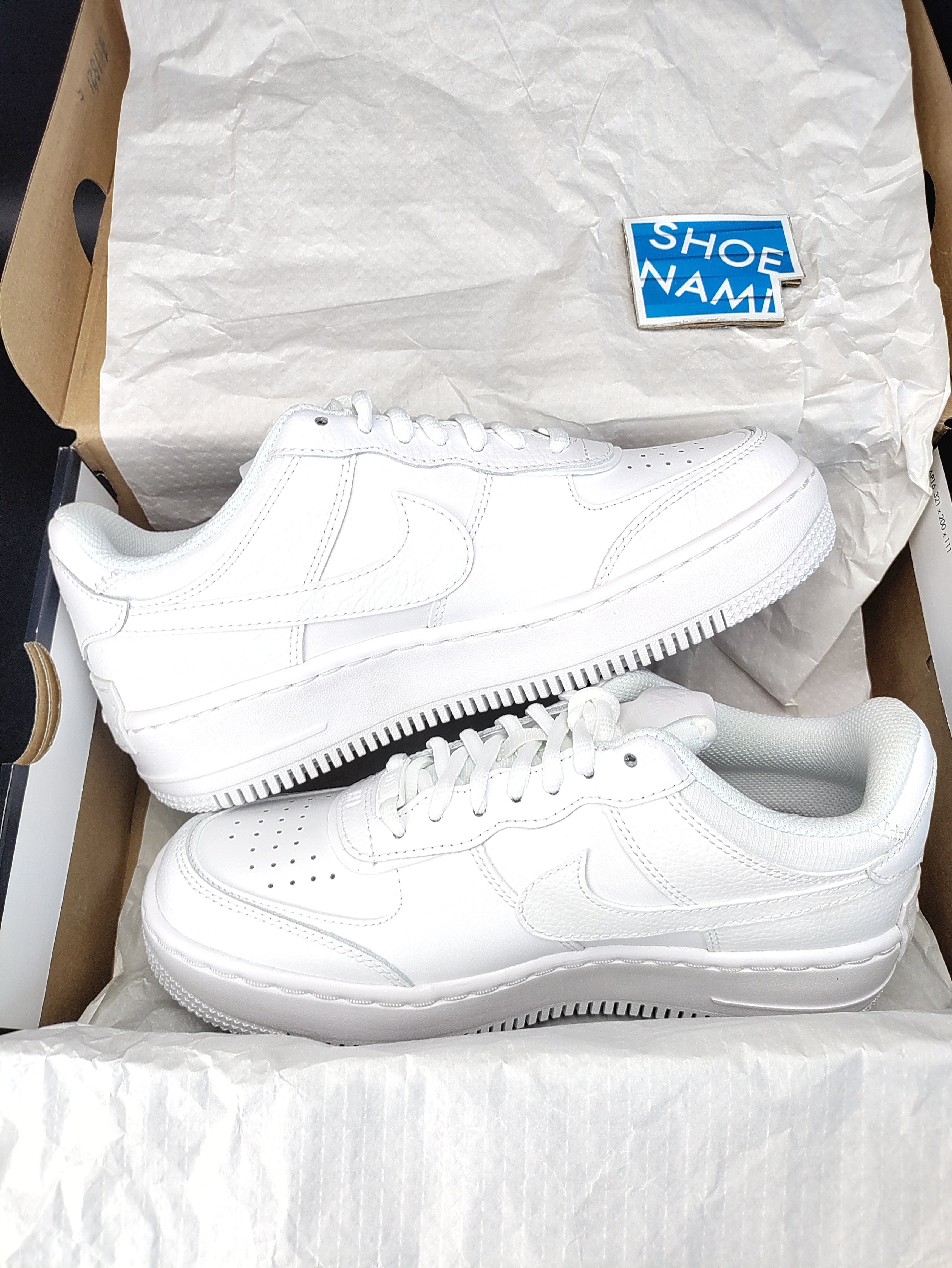 Air force 1 shadow store triple white