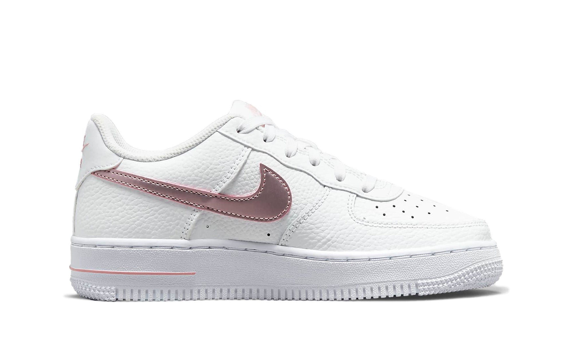 Womens nike air hot sale force 1 rose gold