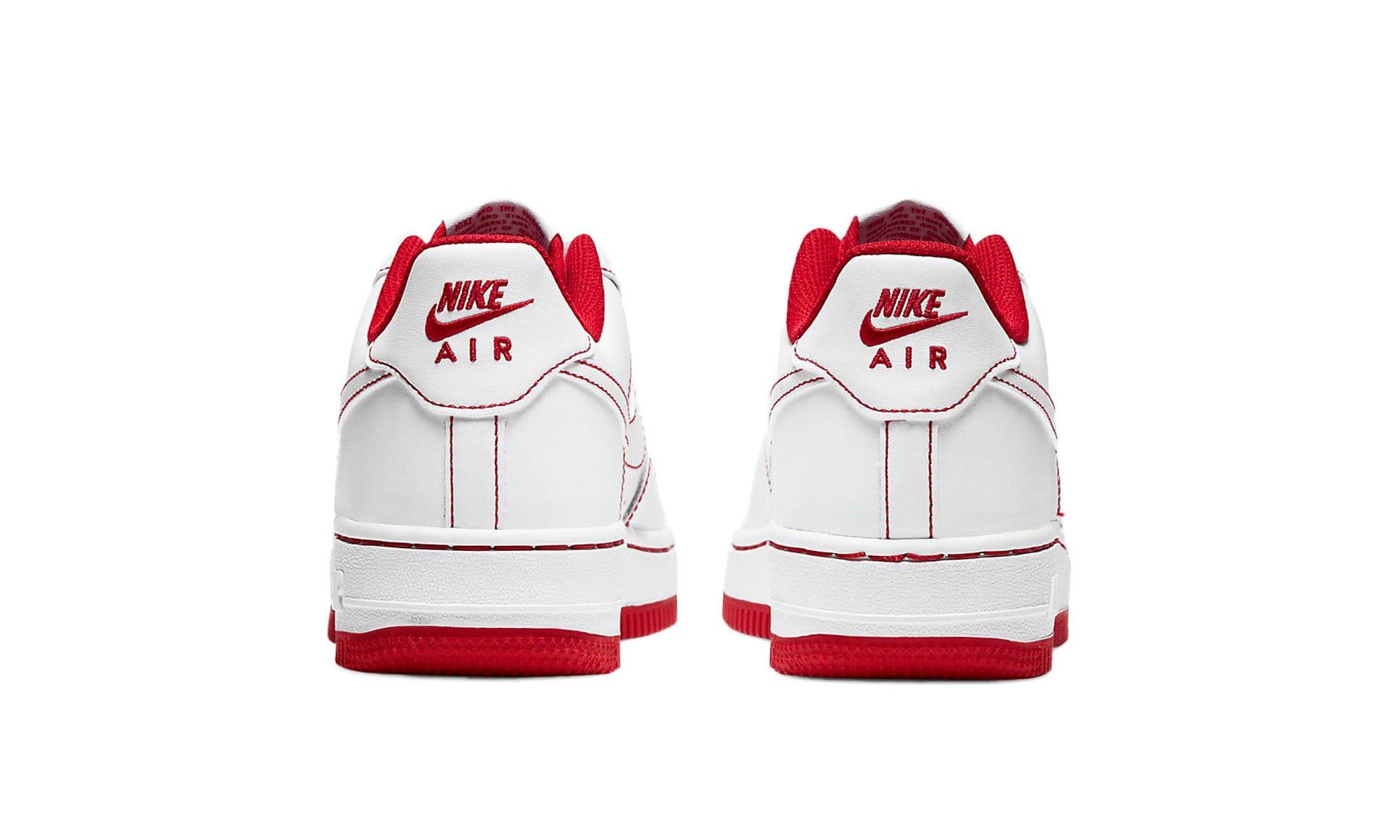 Nike air force 1 7 lx white hot sale university red